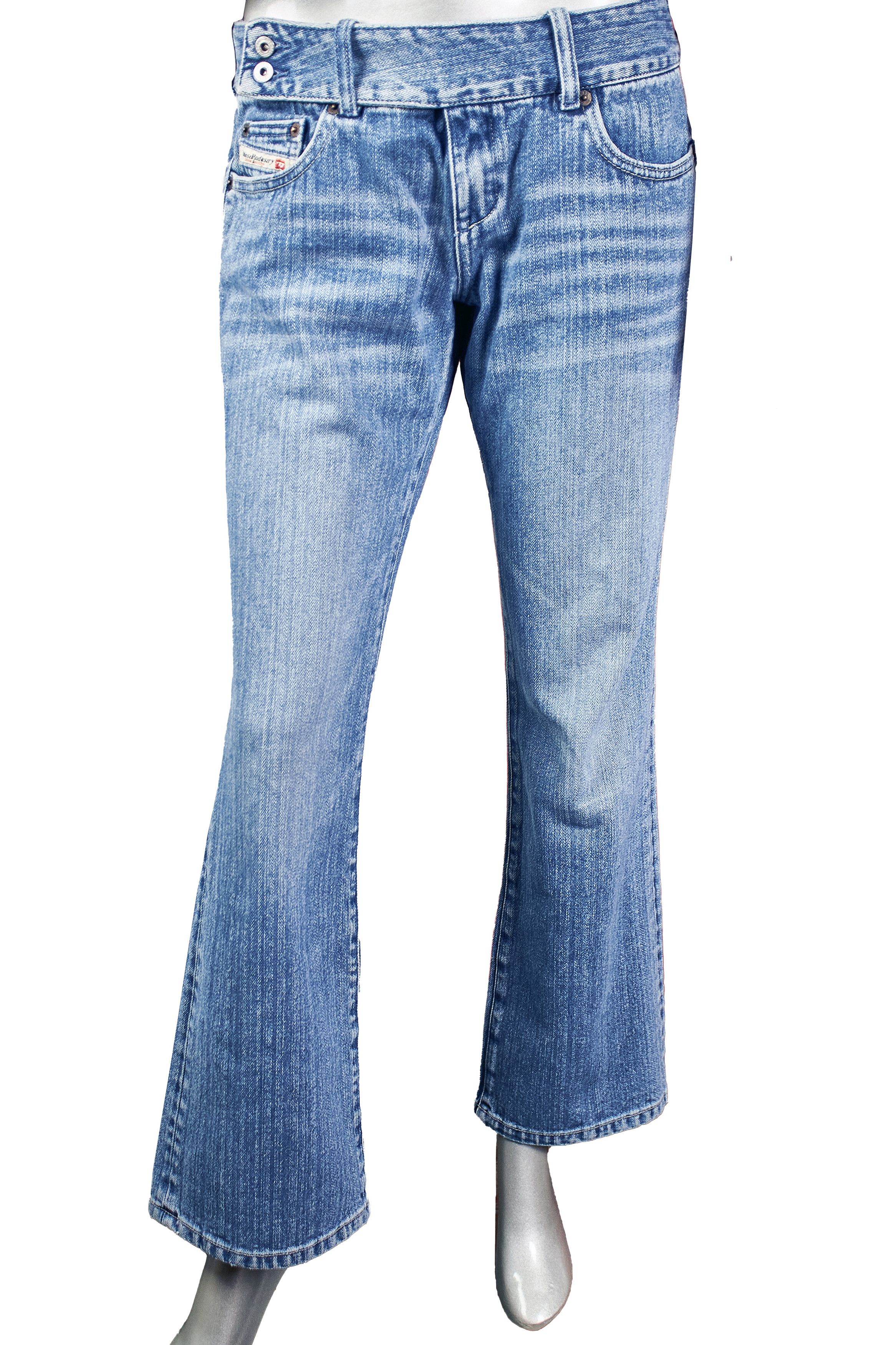 diesel bootcut flare denim y2k archive 00s y2k archive diesel wide 