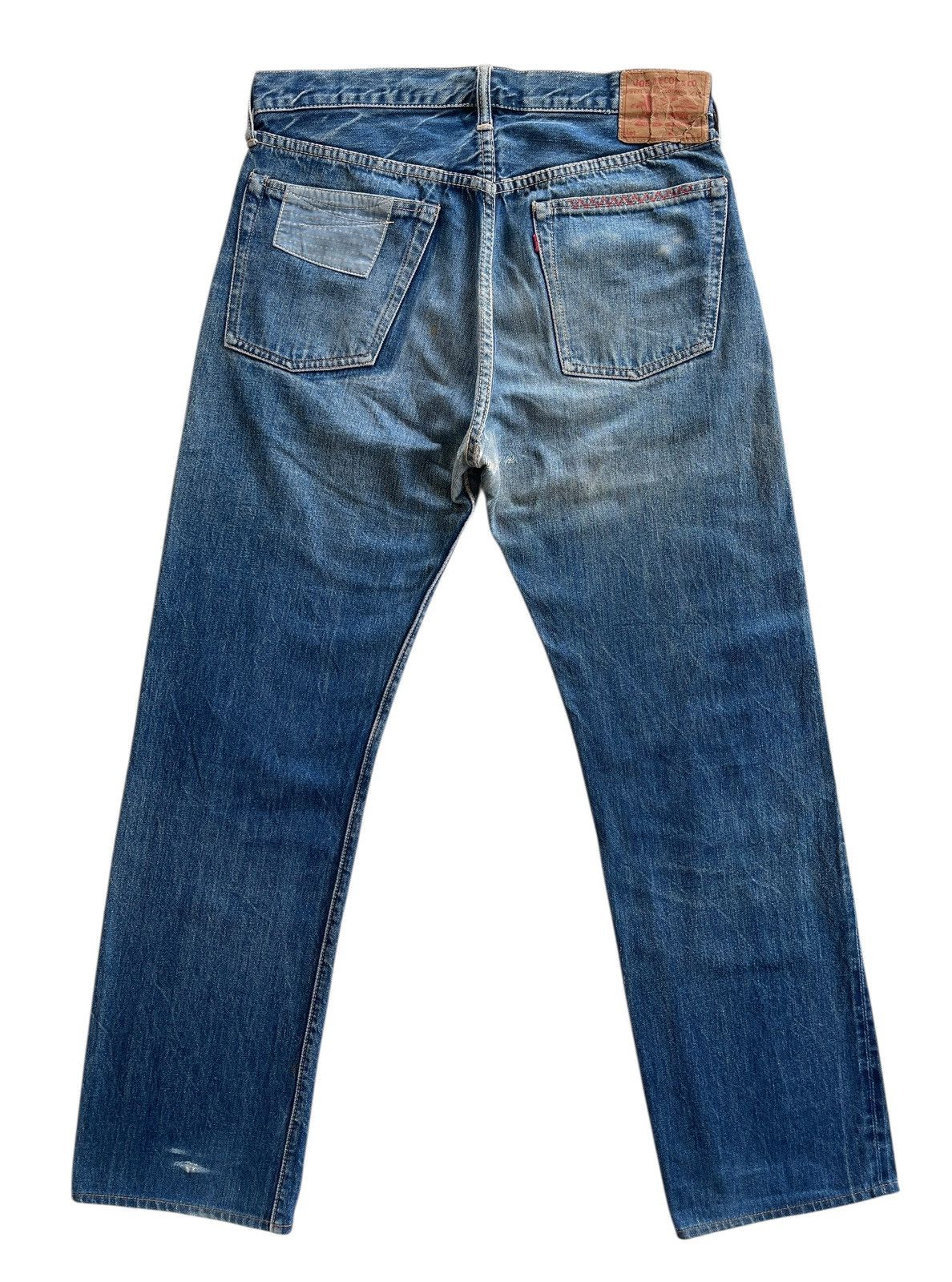 The Real McCoy's Joe McCOY Patchwork Selvedge Denim Size US 32 / EU 48 - 7 Thumbnail