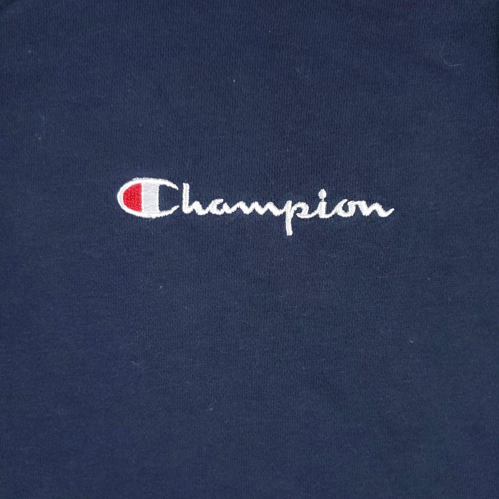 Champion Champion Mens Blue XL Extra Large Casual Pullover Sweatshirt Size US XL / EU 56 / 4 - 2 Thumbnail
