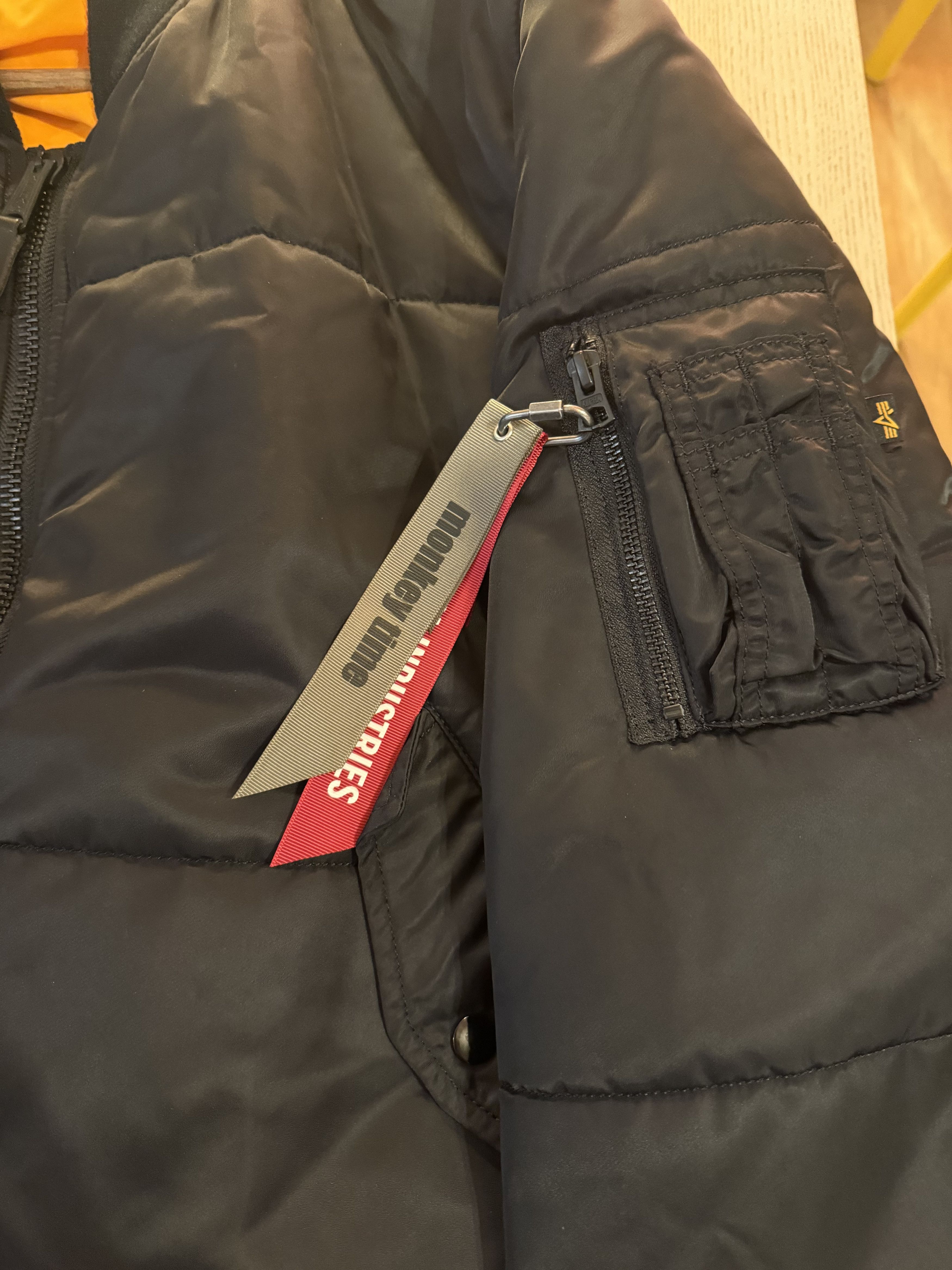 Alpha Industries ＜ALPHA INDUSTRIES＞×＜monkey time japan＞MA-1 Oversived Jacket Size US XL / EU 56 / 4 - 3 Thumbnail