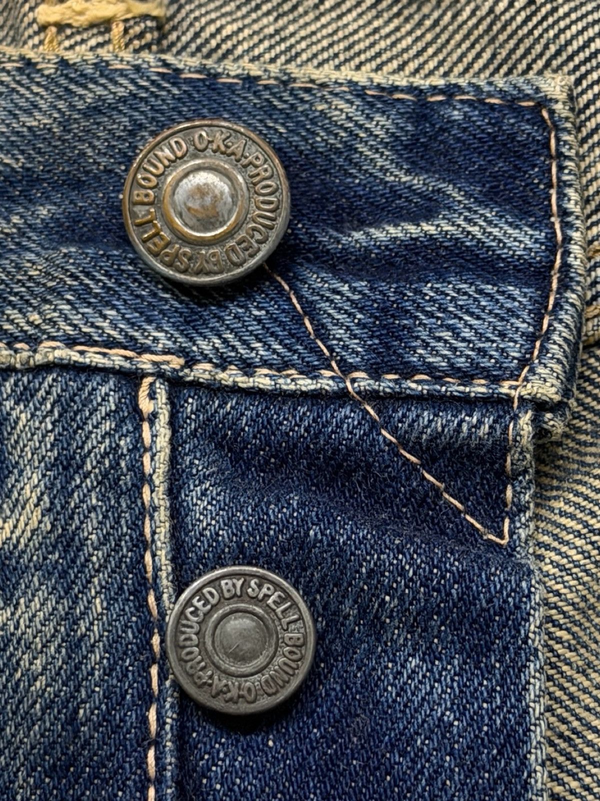 Spellbound Vintage 90s Spellbound By Domingo Co.Ltd Japanese Denim W33 Size US 33 - 12 Thumbnail