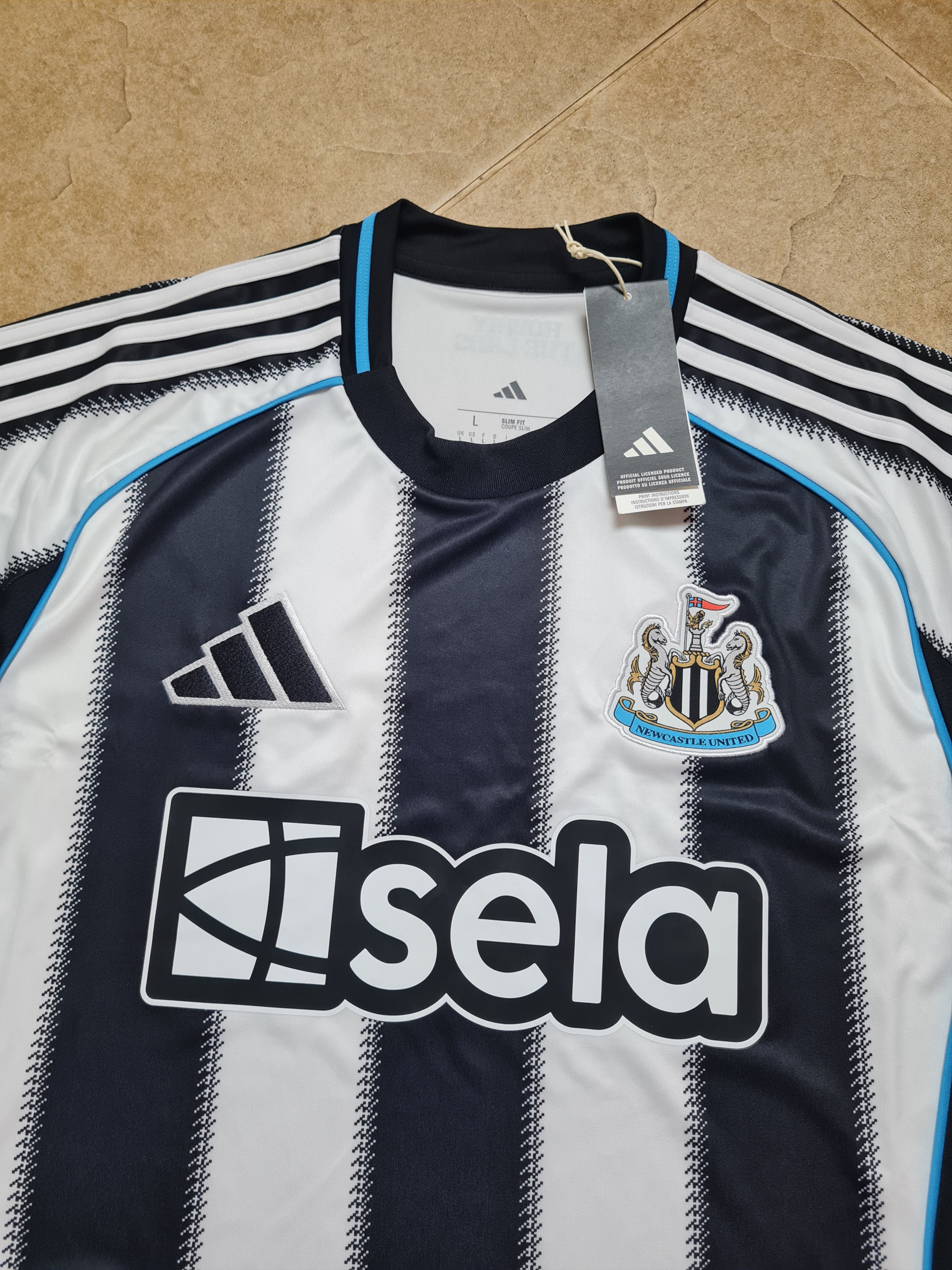 Adidas Adidas Newcastle United 24/25 Home Jersey Sela Noon JI 7382 Size US L / EU 52-54 / 3 - 7 Thumbnail