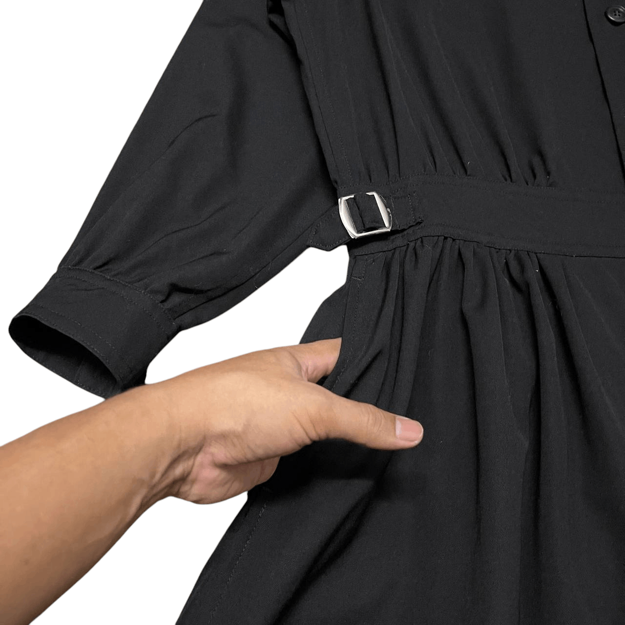 Yohji Yamamoto Yohji Yamamoto Wool Long Dress Coat Size US M / EU 48-50 / 2 - 5 Thumbnail