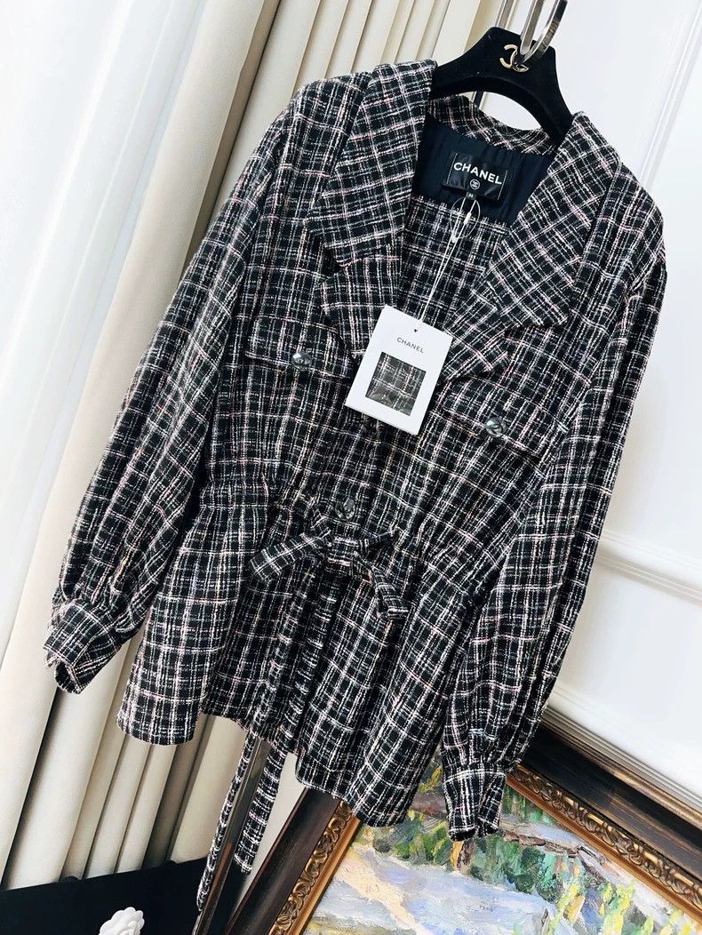 Chanel Chanel Tweed Mixed Color Jacket- dmc Size US M / EU 48-50 / 2 - 1 Thumbnail