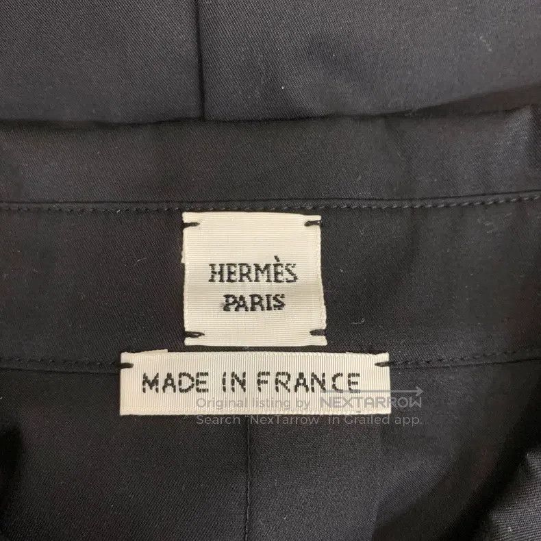 Hermes Hermes Black Shirt Size S / US 4 / IT 40 - 4 Thumbnail