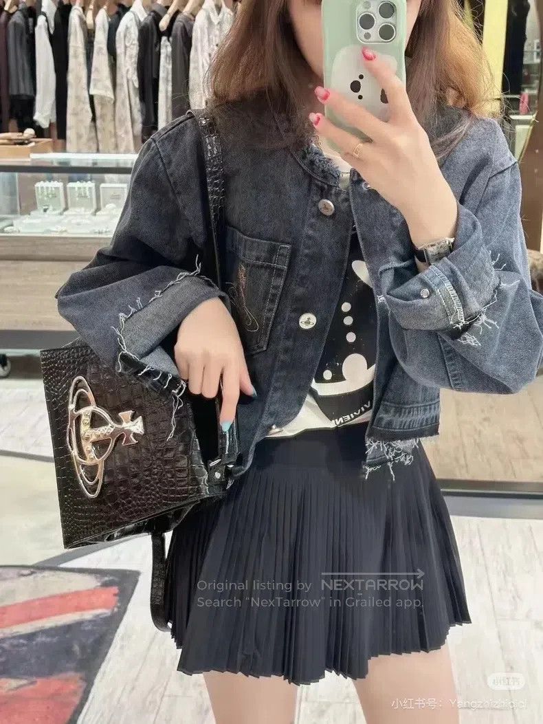 Vivienne Westwood Vivienne Westwood Denim Jacket Size S / US 4 / IT 40 - 8 Thumbnail