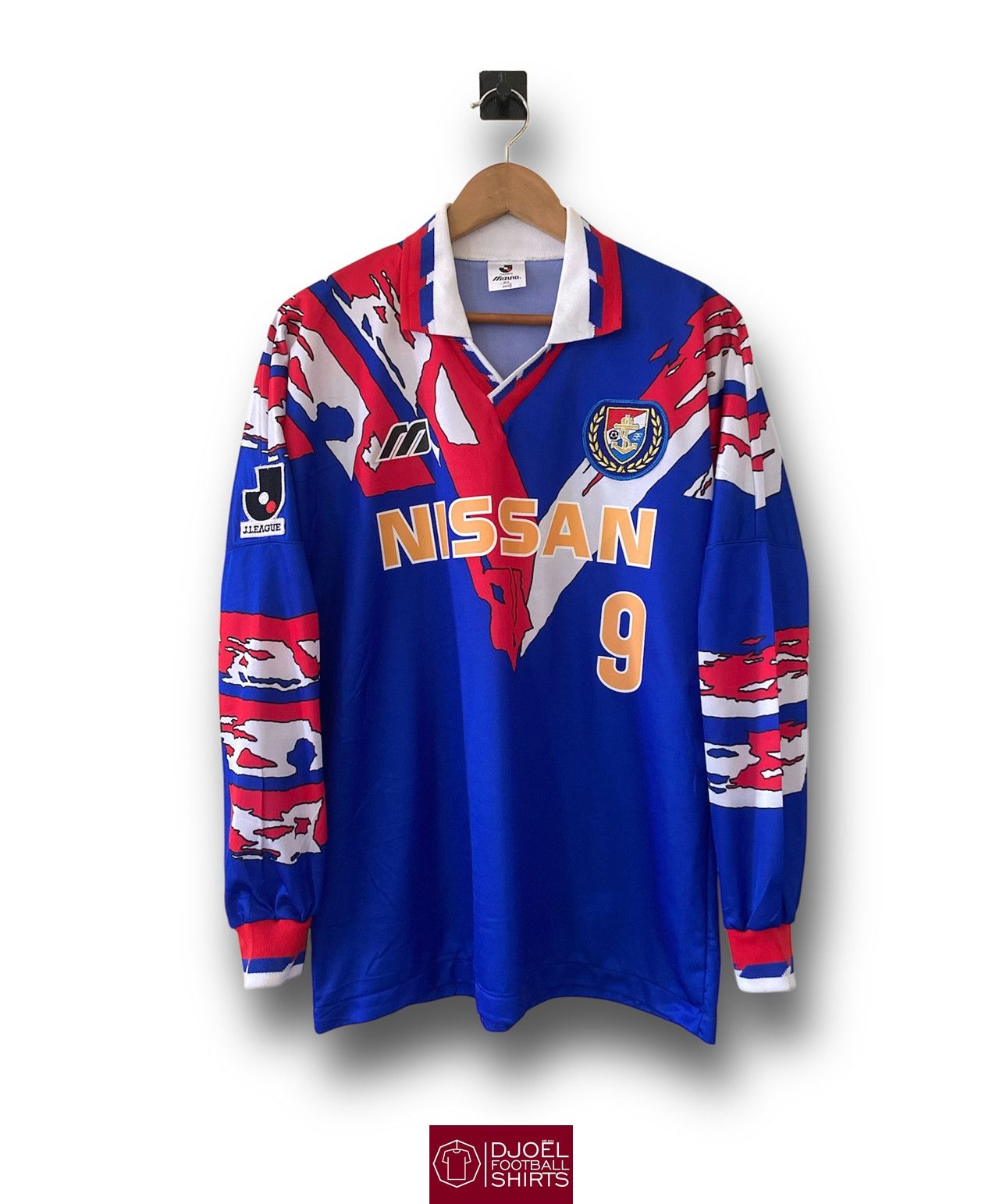 Mizuno × Vintage Yokohama Marinos Home 1993 Ramon Diaz #9