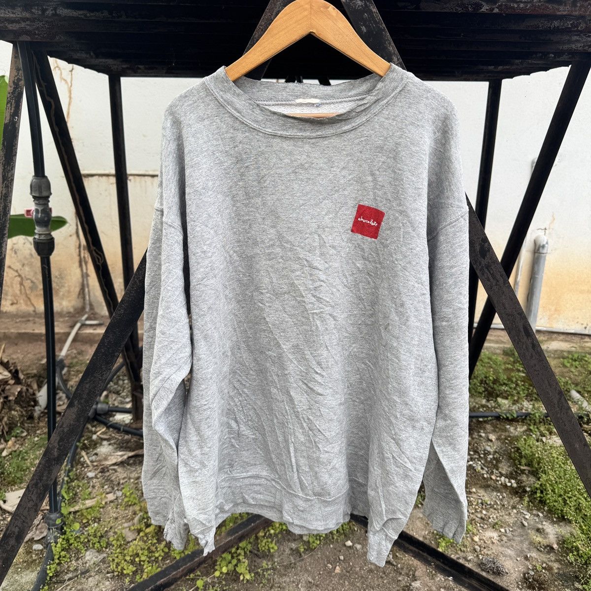 Other Vintage 90s Chocolate Skateboard Sweatshirt Size US XL / EU 56 / 4 - 5 Thumbnail