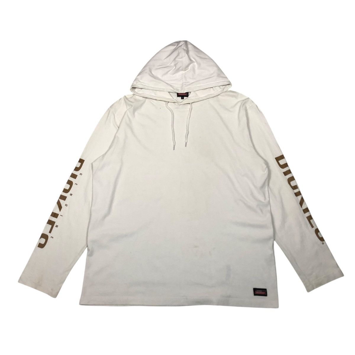 Japanese Brand 📌Vintage Hoodie Pull Over Dickies Striped Design Size US L / EU 52-54 / 3 - 1 Thumbnail