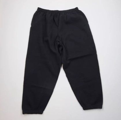 Starter × Vintage Vintage 90s Starter Cuffed Sweatpants Joggers Black Size US 40 / EU 56 - 1 Thumbnail