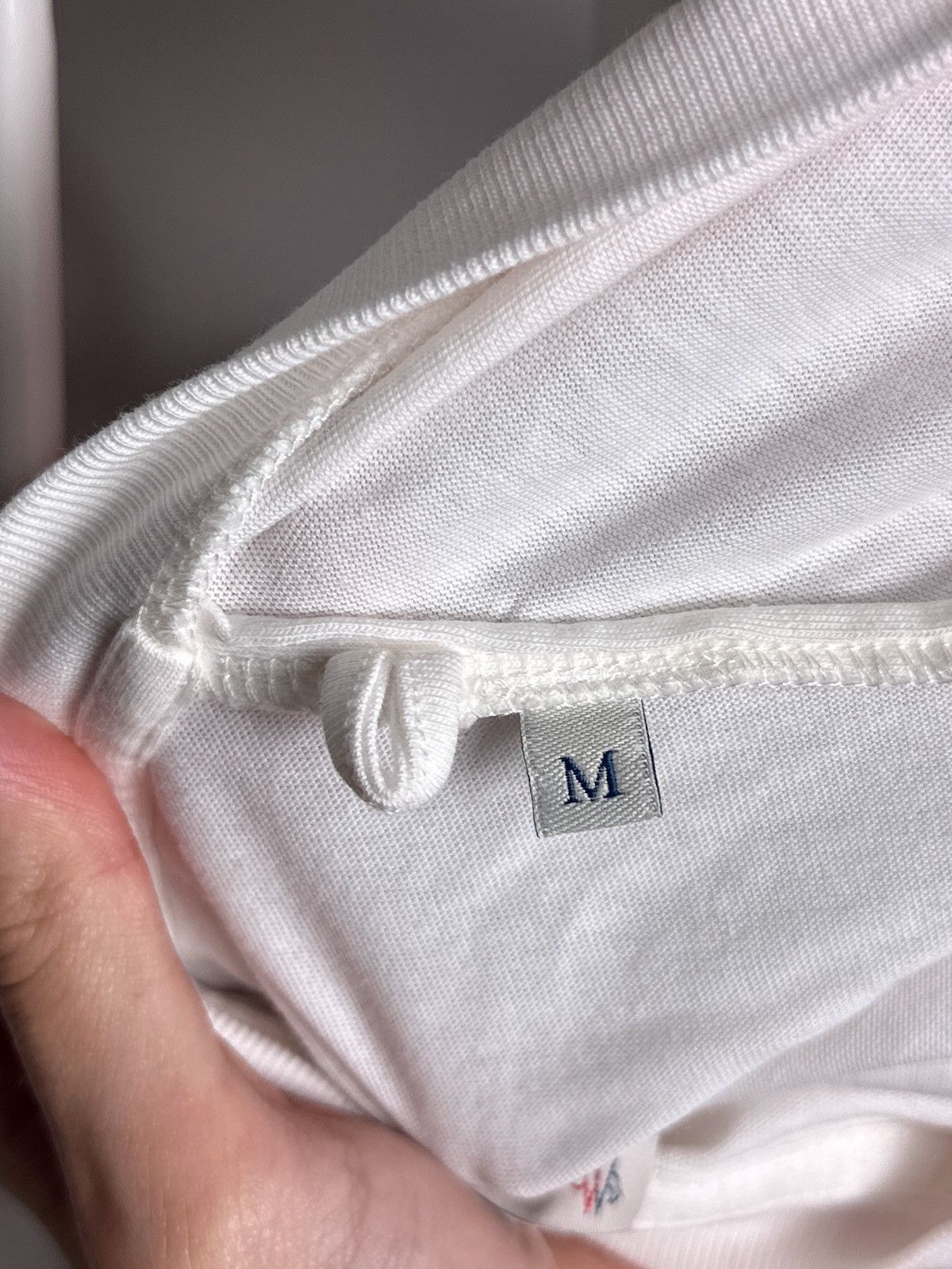 Moncler Moncler Logo Girocollo White & Pink Tshirt Size M / US 6-8 / IT 42-44 - 5 Thumbnail