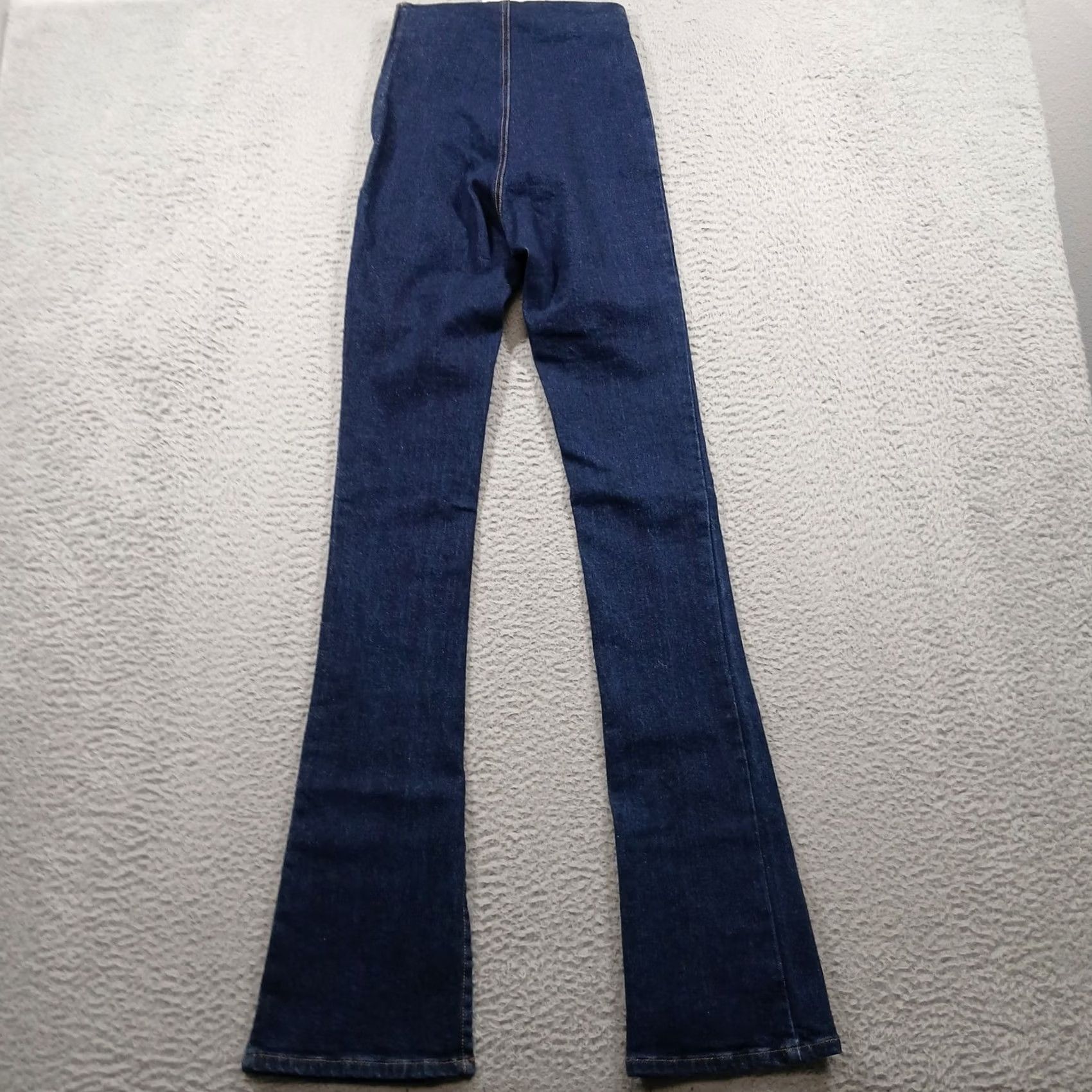 EB Denim VINTAGE EB Denim USA Made Midnight Split Hem Jeggings Women XS Blue NWT Size 26" / US 2 / IT 38 - 3 Thumbnail