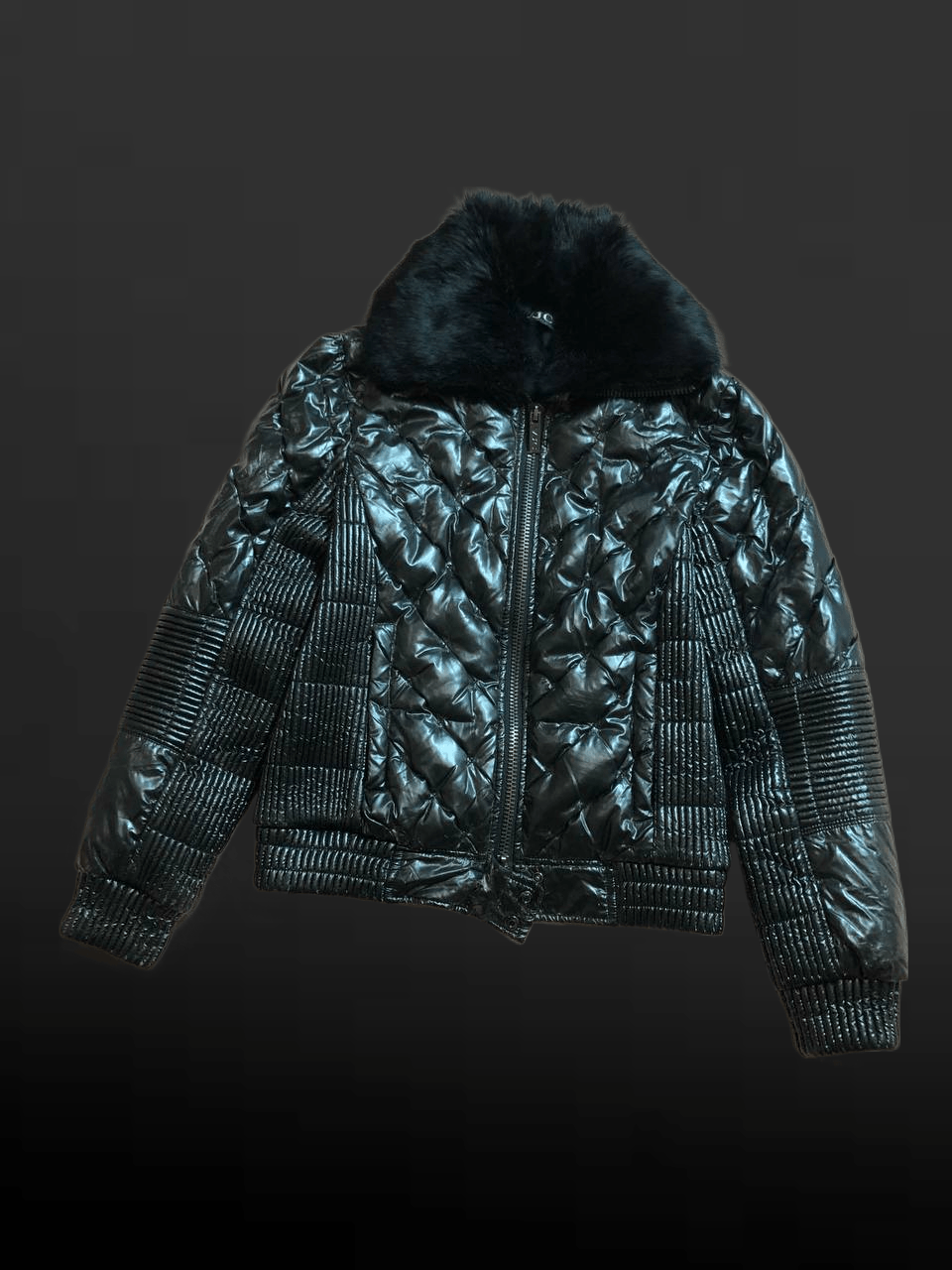 Versace Jeans Couture Versace Jeans Couture Puffer Jacket Glossy Finish Size M / US 6-8 / IT 42-44 - 1 Thumbnail
