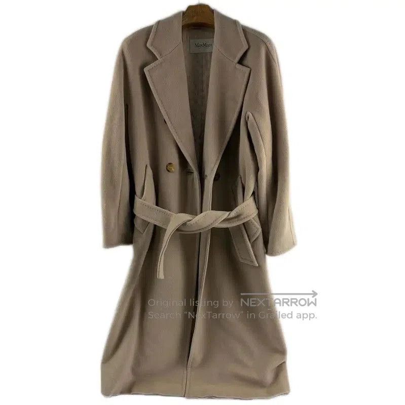 Max Mara MaxMara Gray Wool Ladies Coat . Size XXS / US 00 / IT 34 - 1 Thumbnail