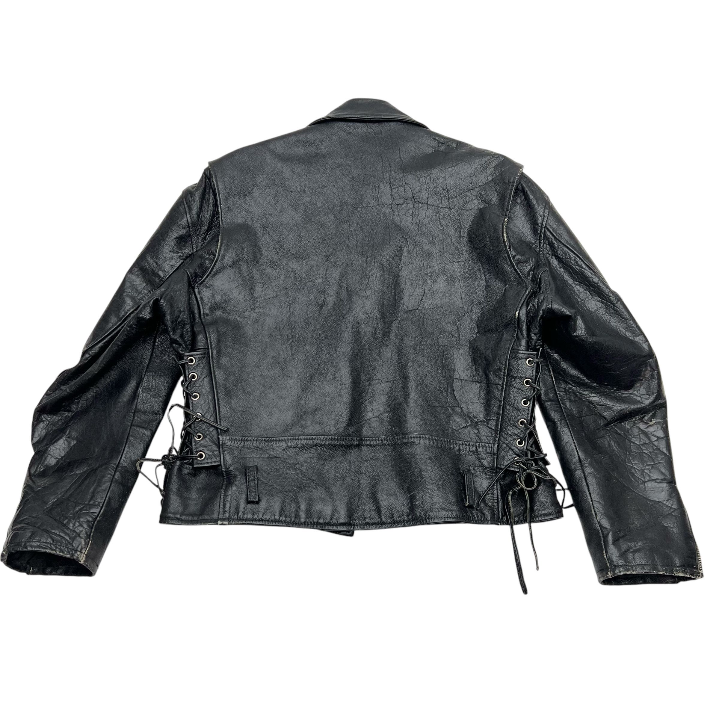 Cosa Nova × Vintage Vintage Cosa Nova Biker Leather Jacket Size US L / EU 52-54 / 3 - 12 Thumbnail