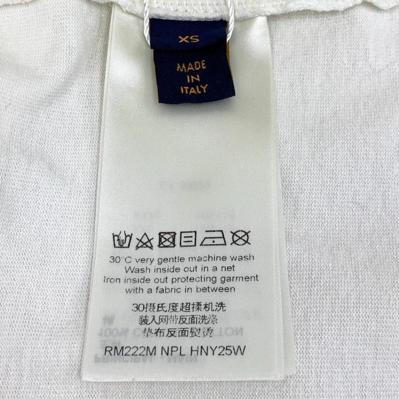 Louis Vuitton Louis Vuitton White Graffiti Cotton T -2505 Size US XS / EU 42 / 0 - 7 Thumbnail