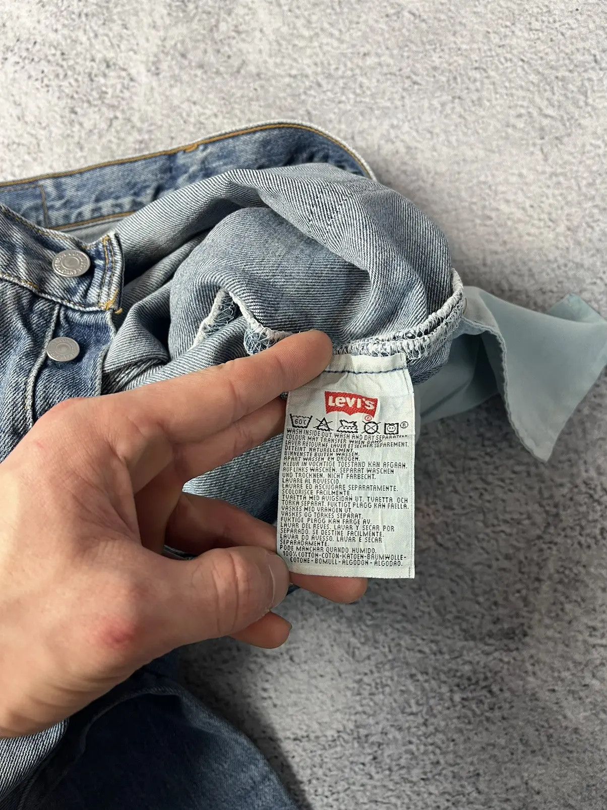 Levi's Vintage Clothing Vintage Levis denim pants 31/32 Size US 31 - 12 Thumbnail