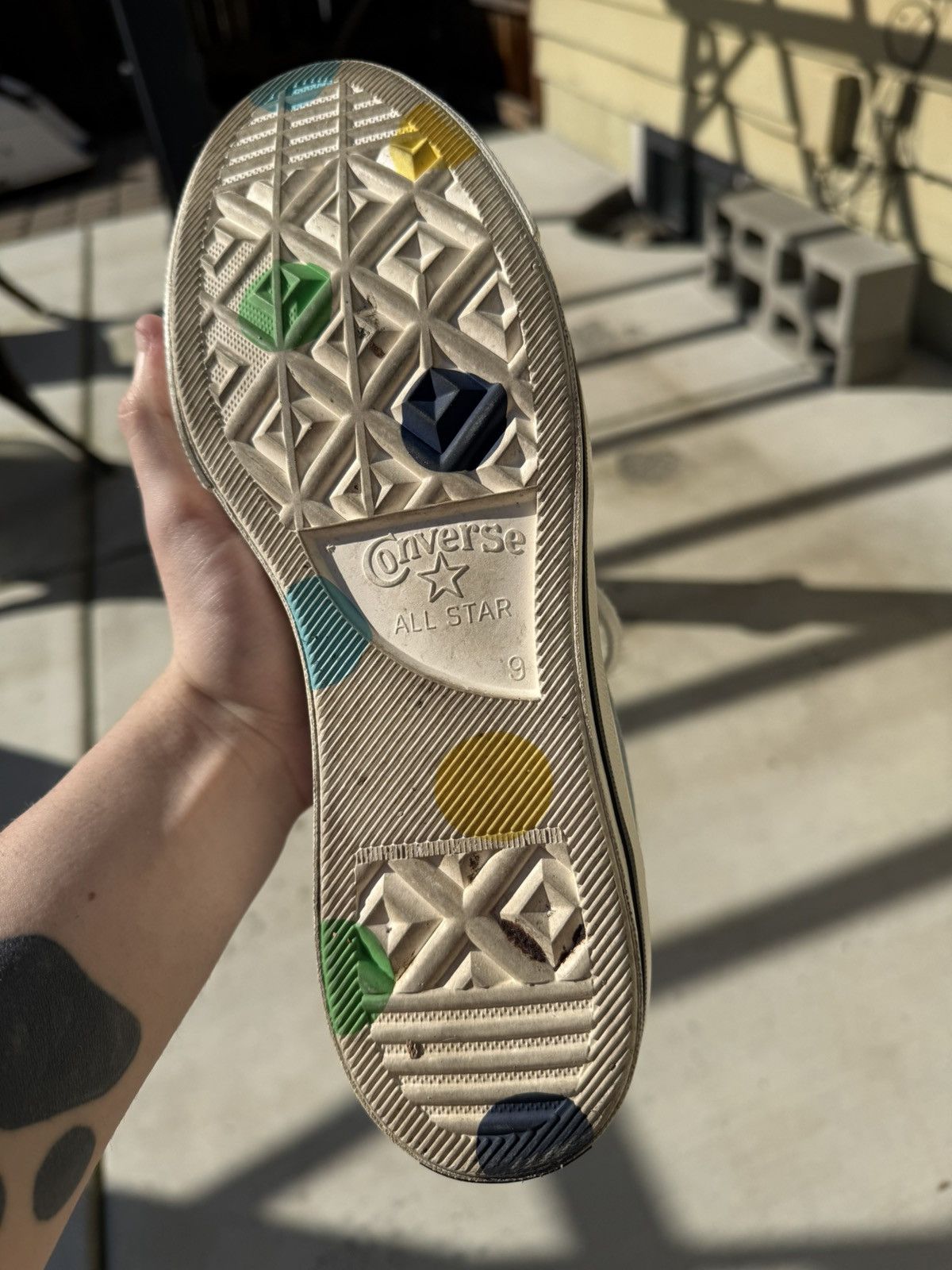 Converse × Golf le Fleur Polk-a-Dot Converse x GOLFWANG Chuck Taylors Size US 9 / EU 42 - 6 Thumbnail