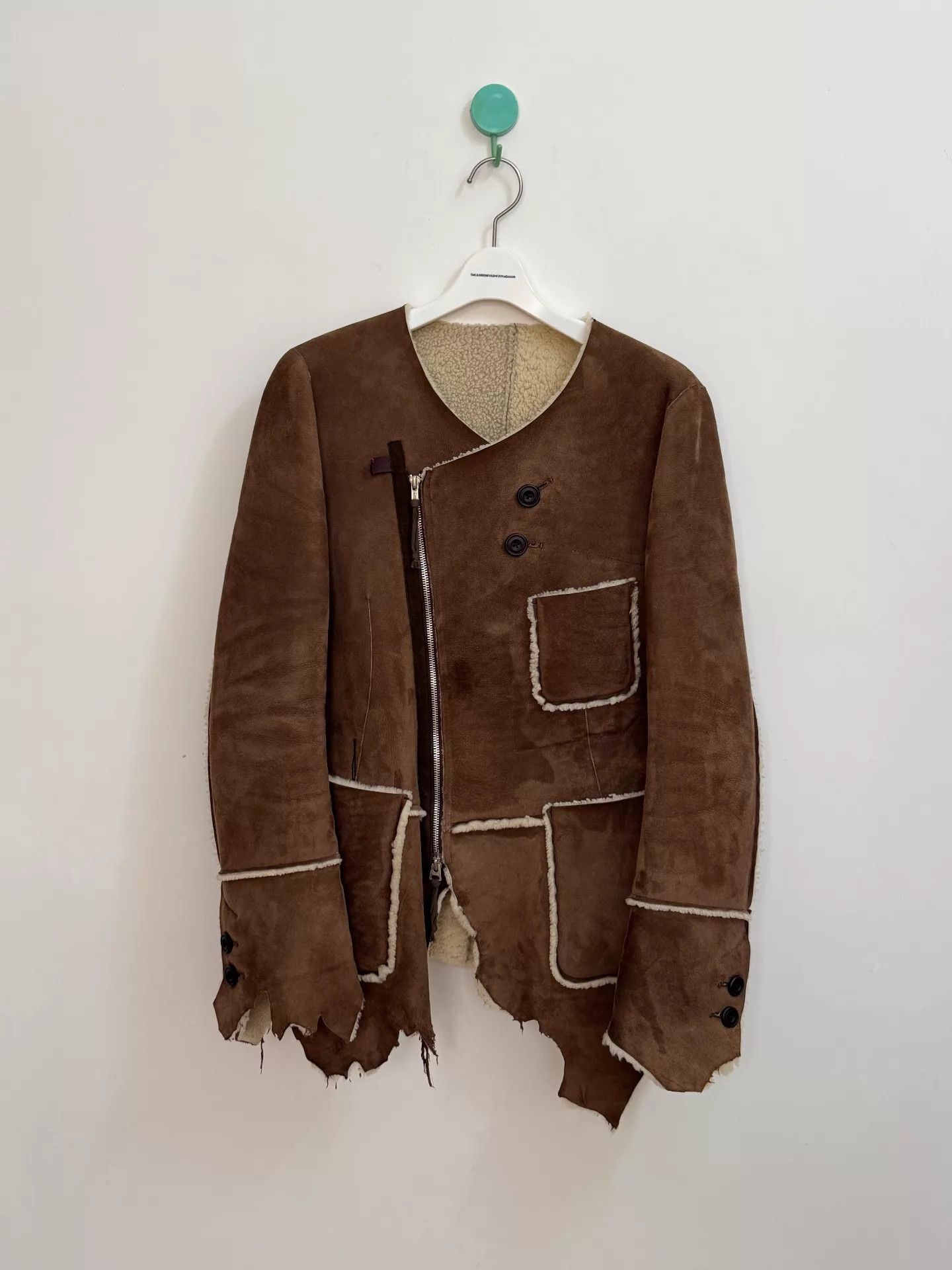 Takahiromiyashita The Soloist. TMIYASHITA Bold Fur Jacket Size S, Shoulder 42, Chest 96 Size US S / EU 44-46 / 1 - 1 Thumbnail