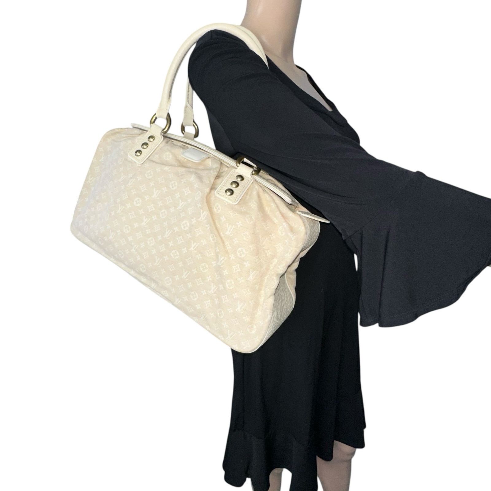 Louis Vuitton Louis Vuitton Mini Lin Trapeze Bag Size ONE SIZE - 8 Thumbnail