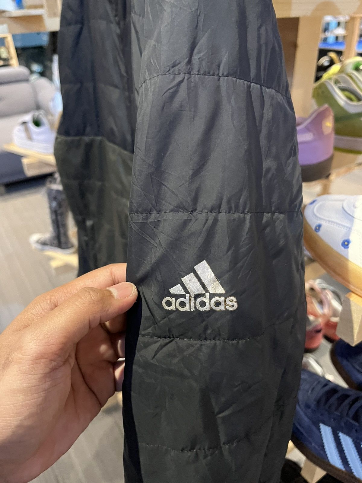 Adidas × Vintage Adidas Sportswear Puffer Climastorm Jacket Size US L / EU 52-54 / 3 - 4 Thumbnail
