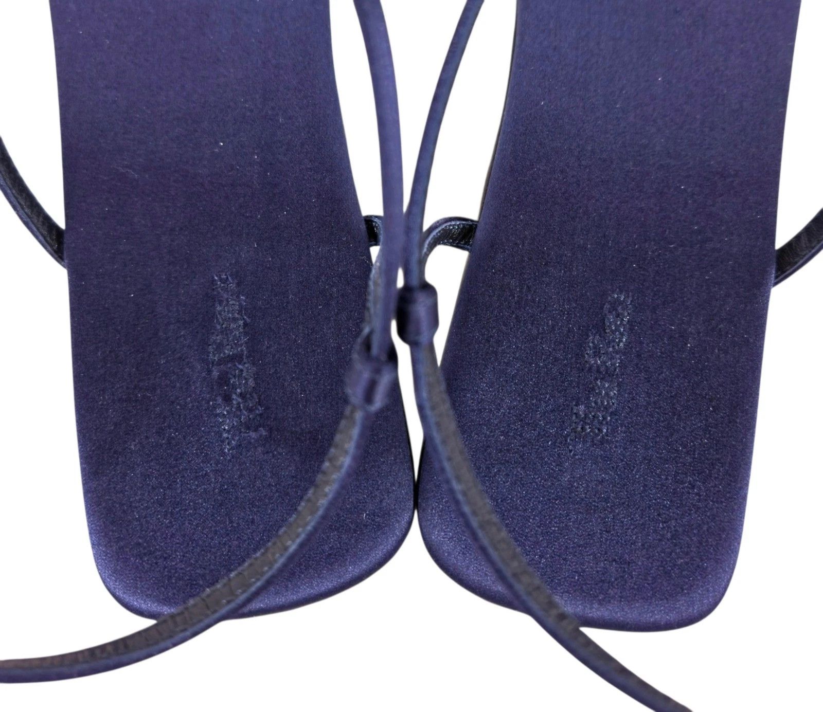 The Row The Row Bare Flat Sandals US 9 EU 39 Womens Midnight Blue Size US 9 / IT 39 - 9 Thumbnail