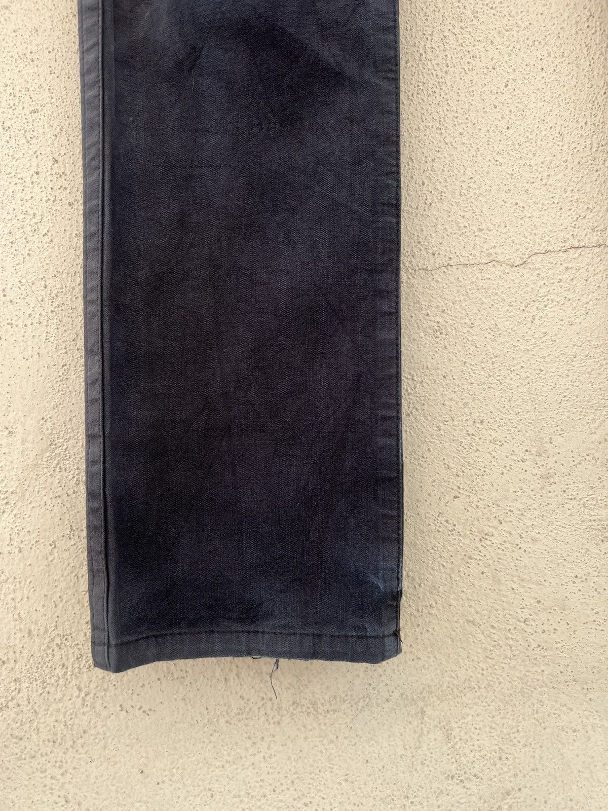 Comme des Garcons Homme Vintage 2005 CDGH AD2005 Distress Faded Waxed Chinos Pant Size US 30 / EU 46 - 11 Thumbnail