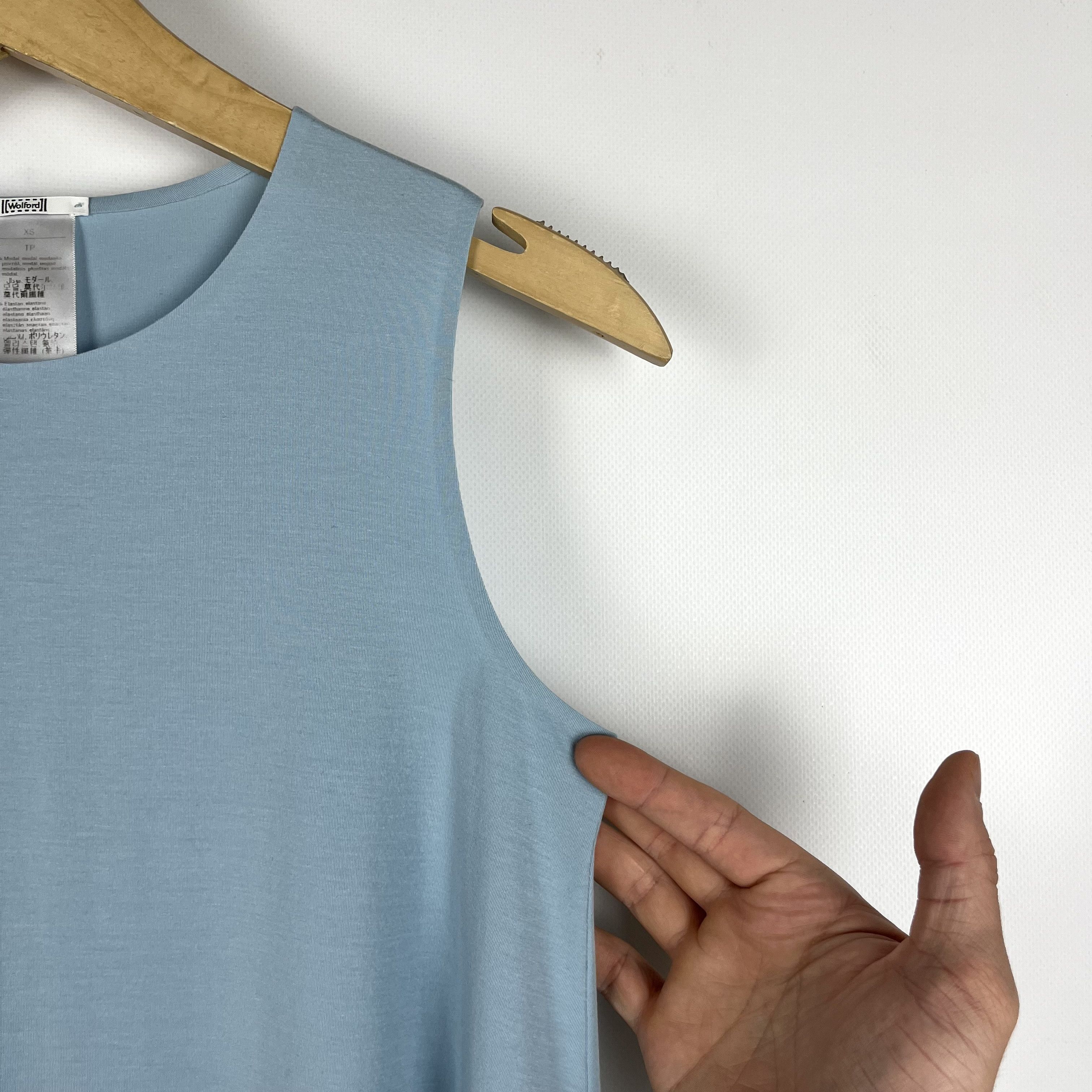 Wolford Ladies Wolford Light Blue Sleeveless Tank Top Size XS / US 0-2 / IT 36-38 - 9 Thumbnail