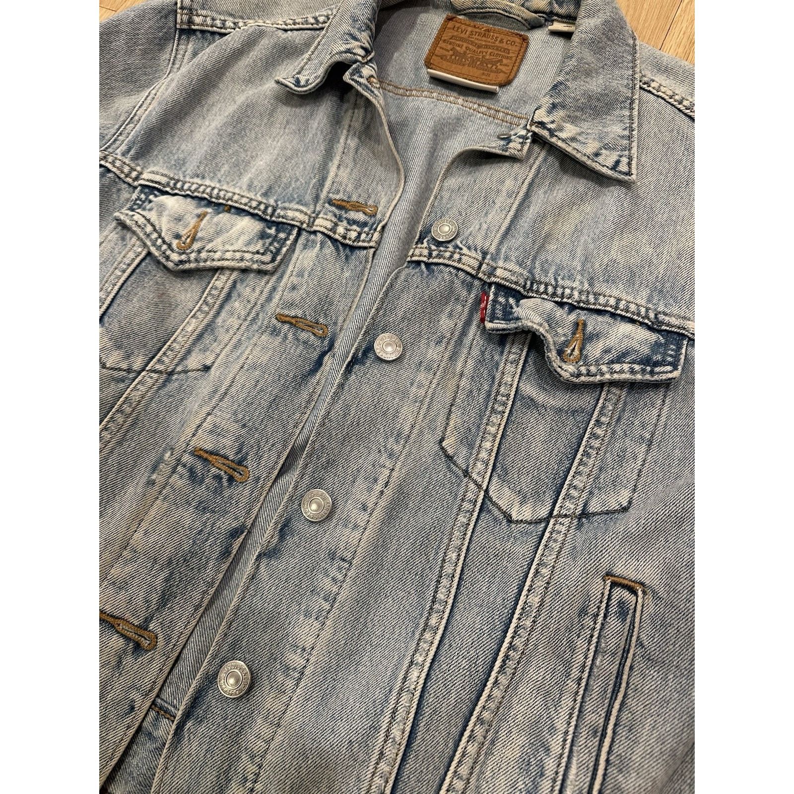 Levi's Levi's Type III Trucker Denim Jacket Size Small Size US S / EU 44-46 / 1 - 4 Thumbnail
