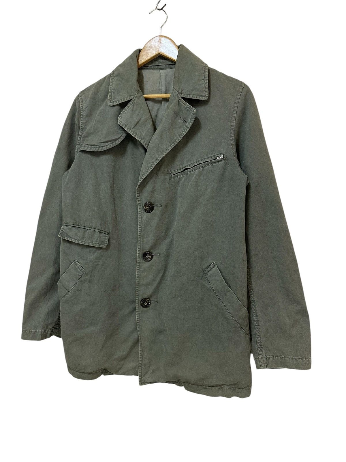 CABANE de ZUCCa Vintage Cabanne de zucca army style jacket issey miyake Size US M / EU 48-50 / 2 - 2 Thumbnail