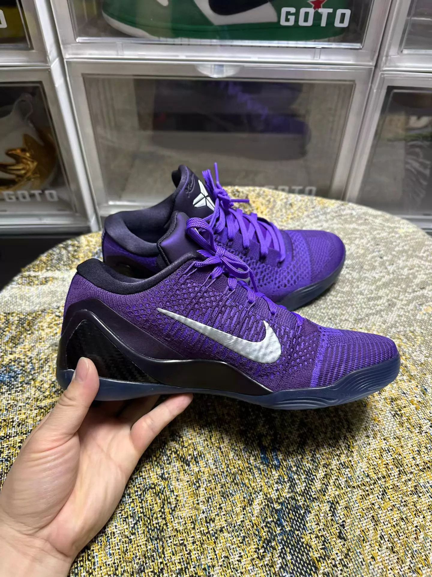 Nike Nike Kobe 9 Elite Low Protro Purple Unisex 42.5 Size US 9.5 / EU 42-43 - 4 Thumbnail