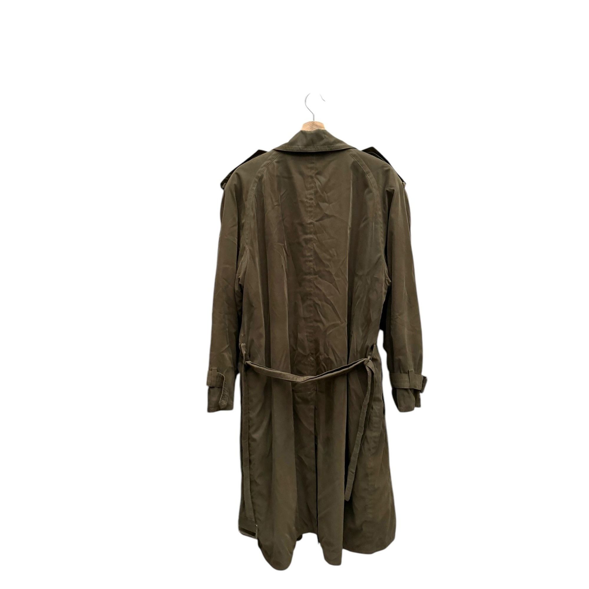 Jil Sander Kaki Cotton Trench Coat Size M / US 6-8 / IT 42-44 - 4 Thumbnail