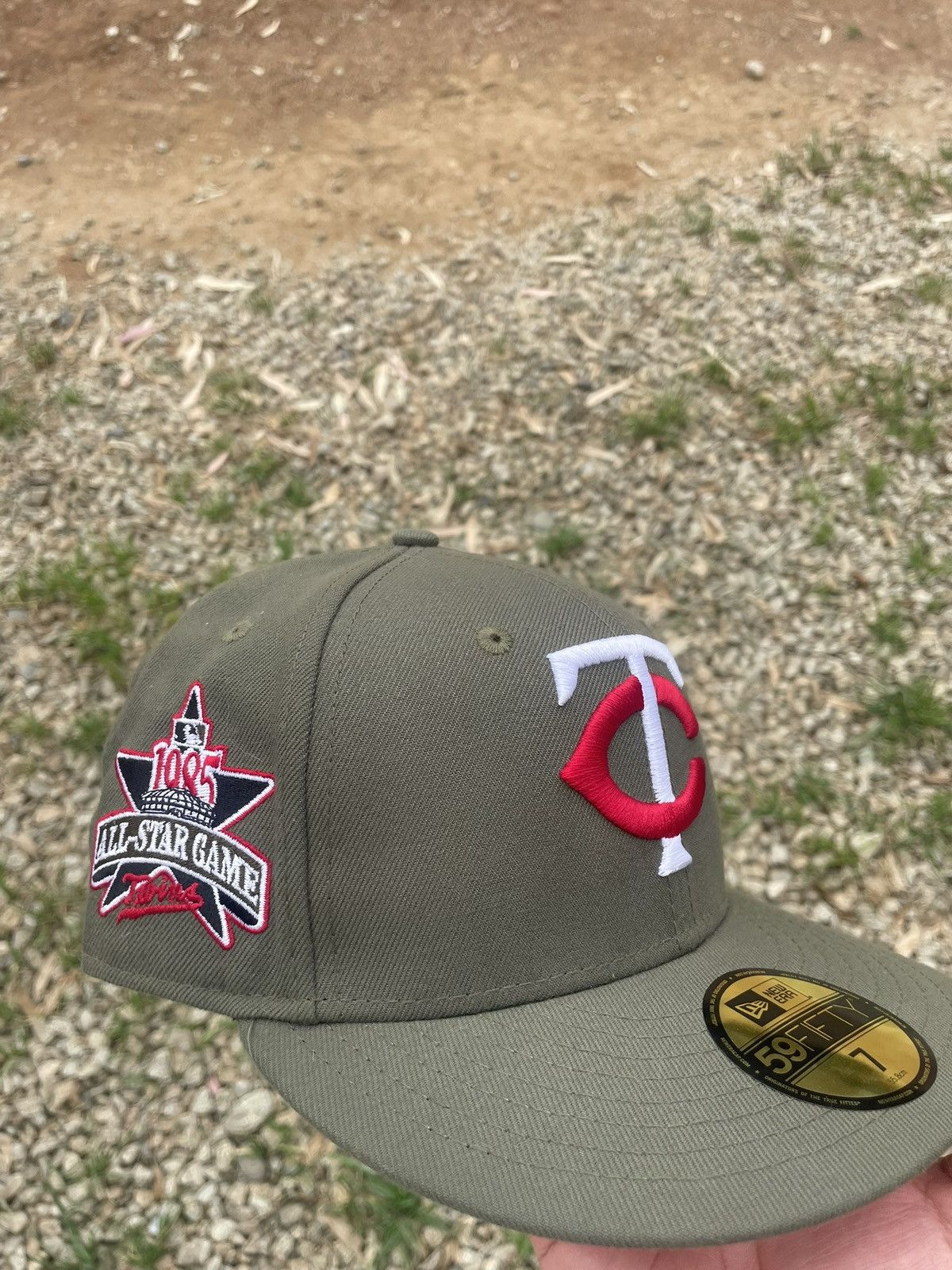 New Era Minnesota twins olive fitted Size ONE SIZE - 5 Thumbnail