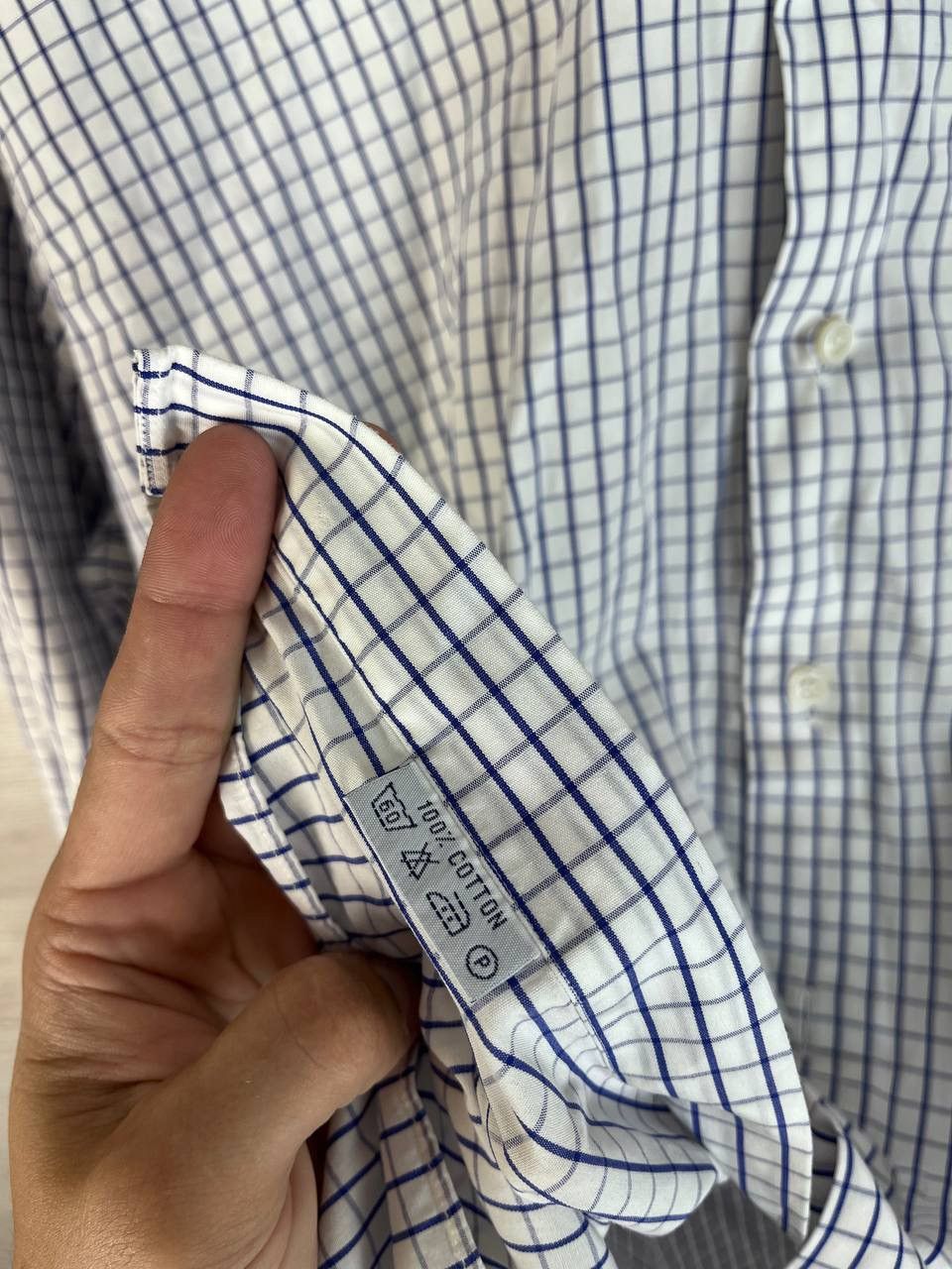 Other Men’s Button-down shirt Brioni made in Italy cotton Size US L / EU 52-54 / 3 - 3 Thumbnail