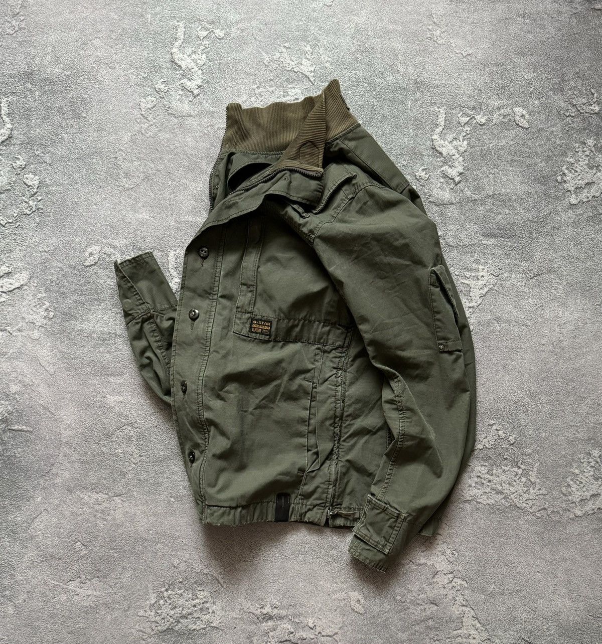 G-Star G star raw M/L cargo vintage bondage jacket military bomber Size US L / EU 52-54 / 3 - 1 Thumbnail