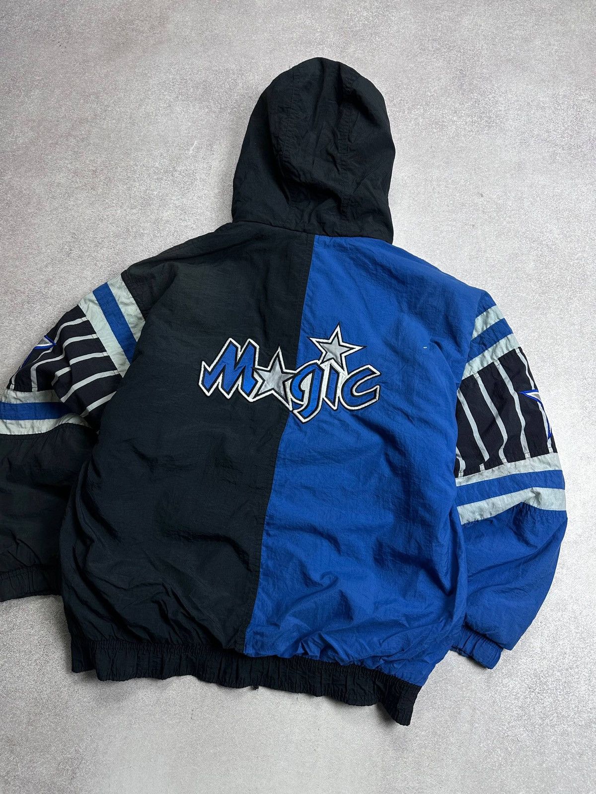 Starter Vintage Starter NBA Magic Hooded Jacket Rare M Size US M / EU 48-50 / 2 - 5 Thumbnail
