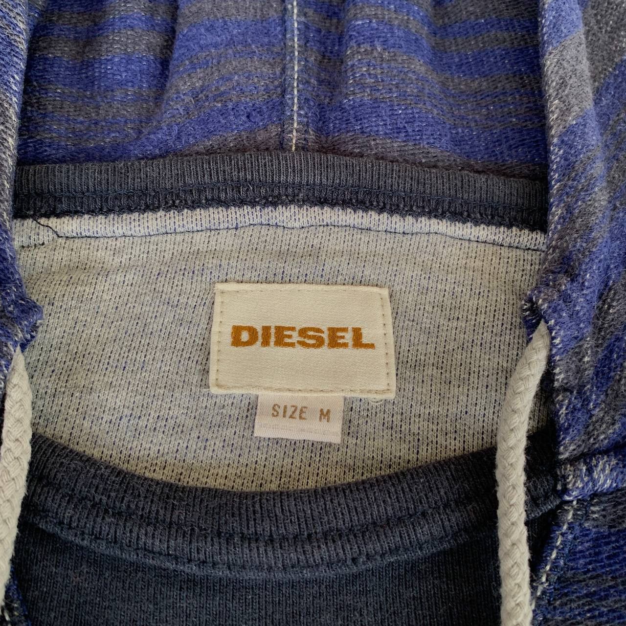 Diesel DIESEL Striped Hoodie Size US M / EU 48-50 / 2 - 7 Thumbnail
