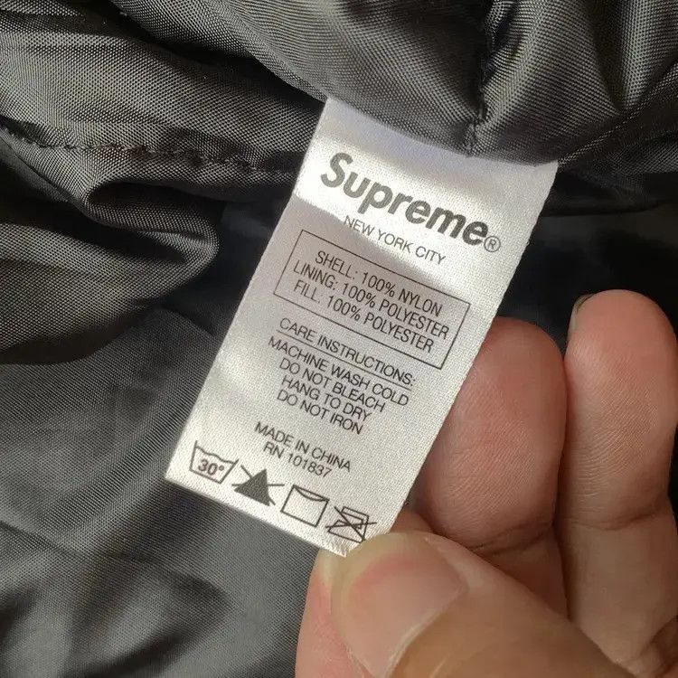 Supreme Supreme FW20 Script Contrast Varsity Jacket Size US XL / EU 56 / 4 - 10 Thumbnail