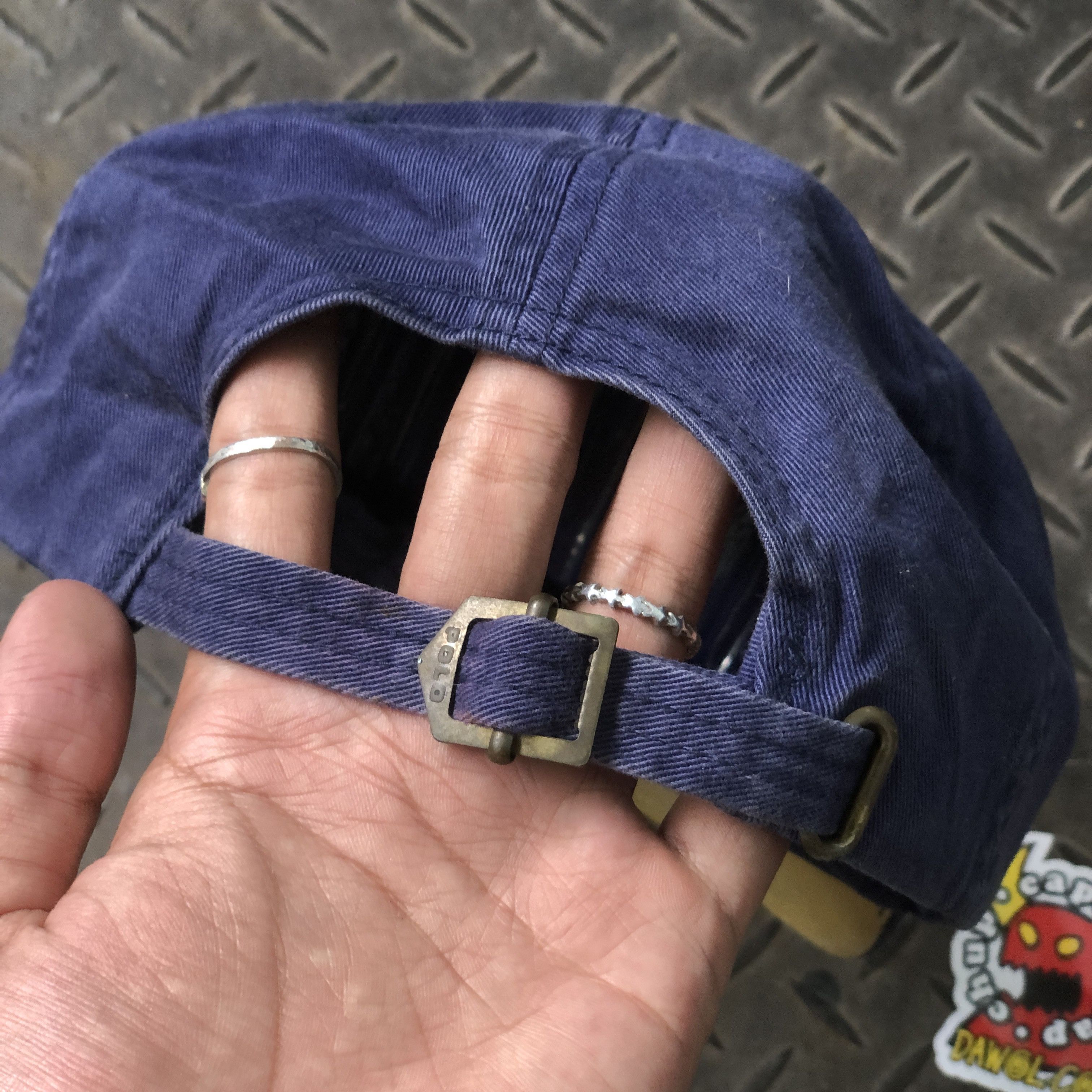 Polo Ralph Lauren 🔥RARE🔥 Vintage Polo Sport Ralph Lauren Logo Sunfaded Hat Size ONE SIZE - 5 Thumbnail