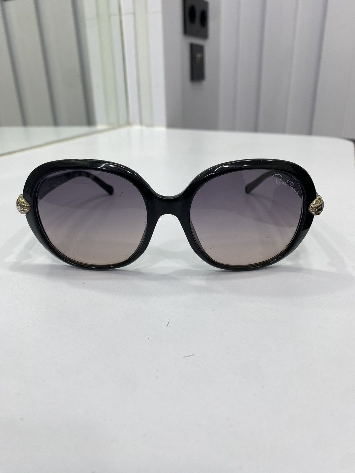 Roberto Cavalli Roberto cavalli keid 875s-01b sunglasess Size ONE SIZE - 4 Thumbnail