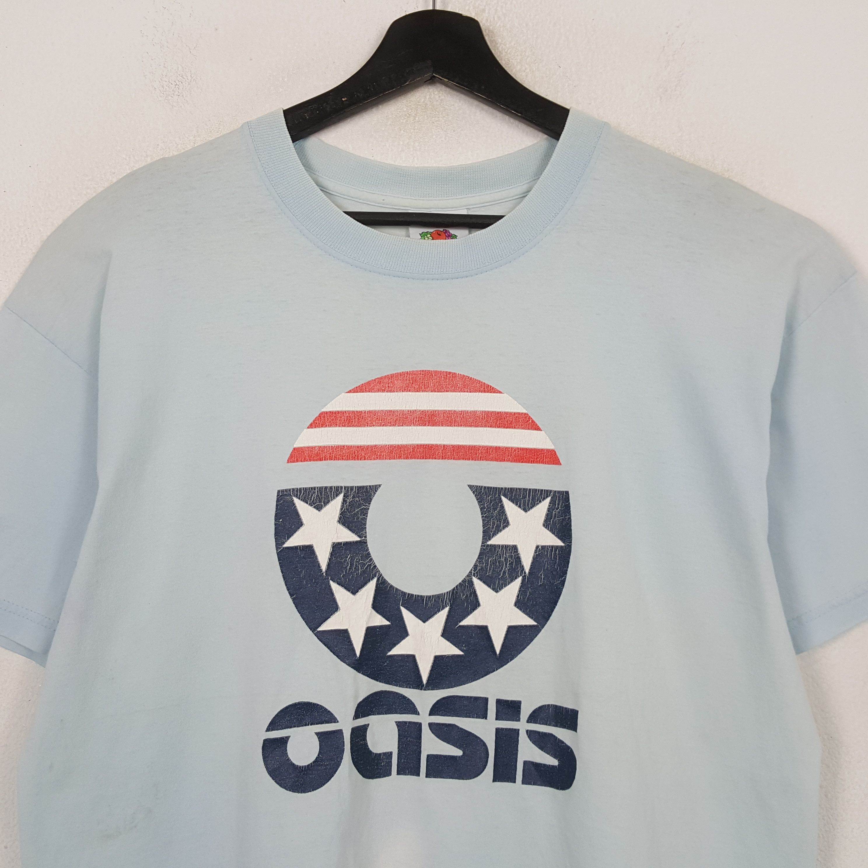 Band Tees Oasis Rock Band Music Tshirt RR28 Size US M / EU 48-50 / 2 - 2 Thumbnail