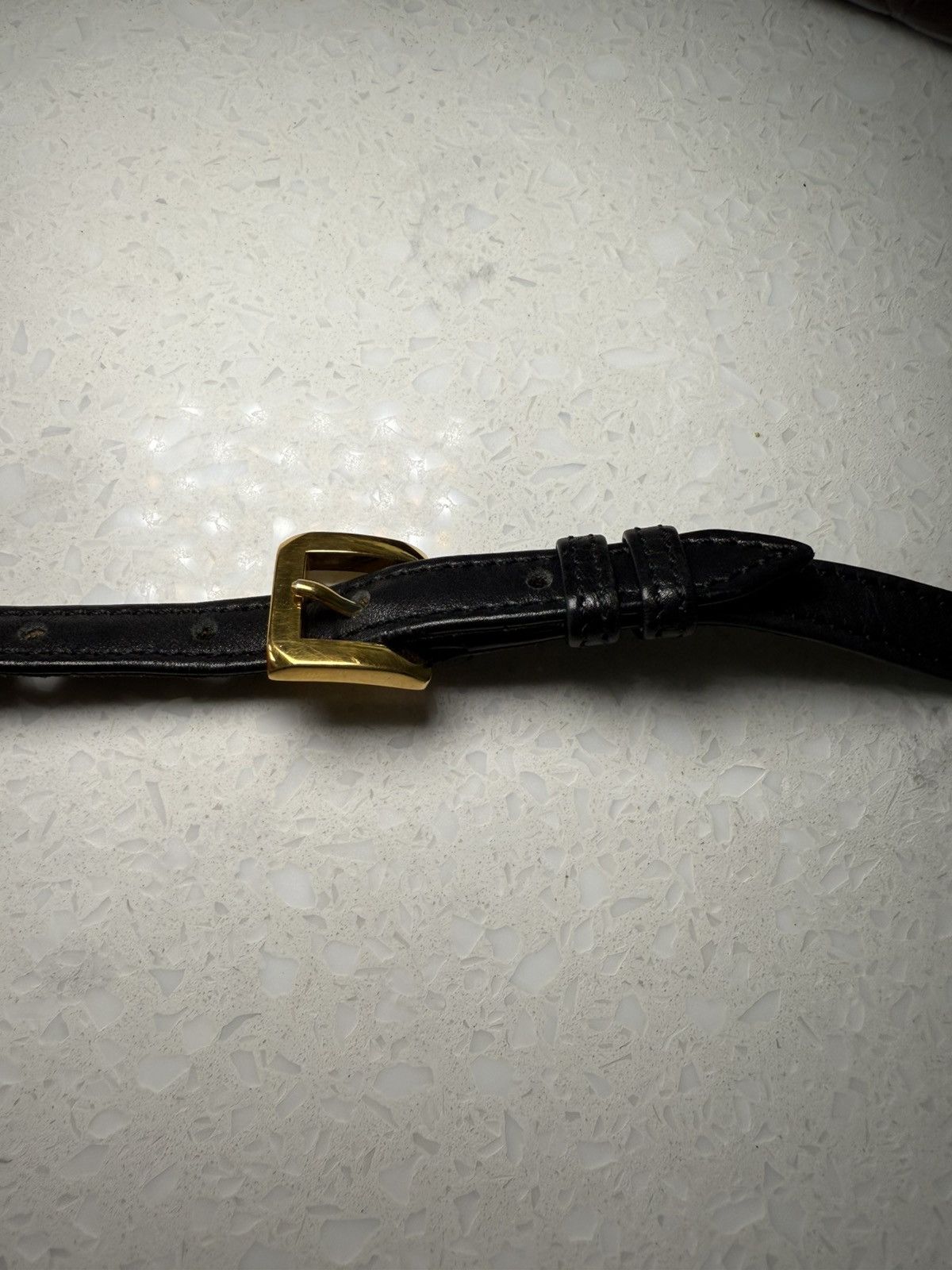 Loewe Vintage Loewe Black Shoulder Bag with Croc Embossed Flap Size ONE SIZE - 7 Thumbnail