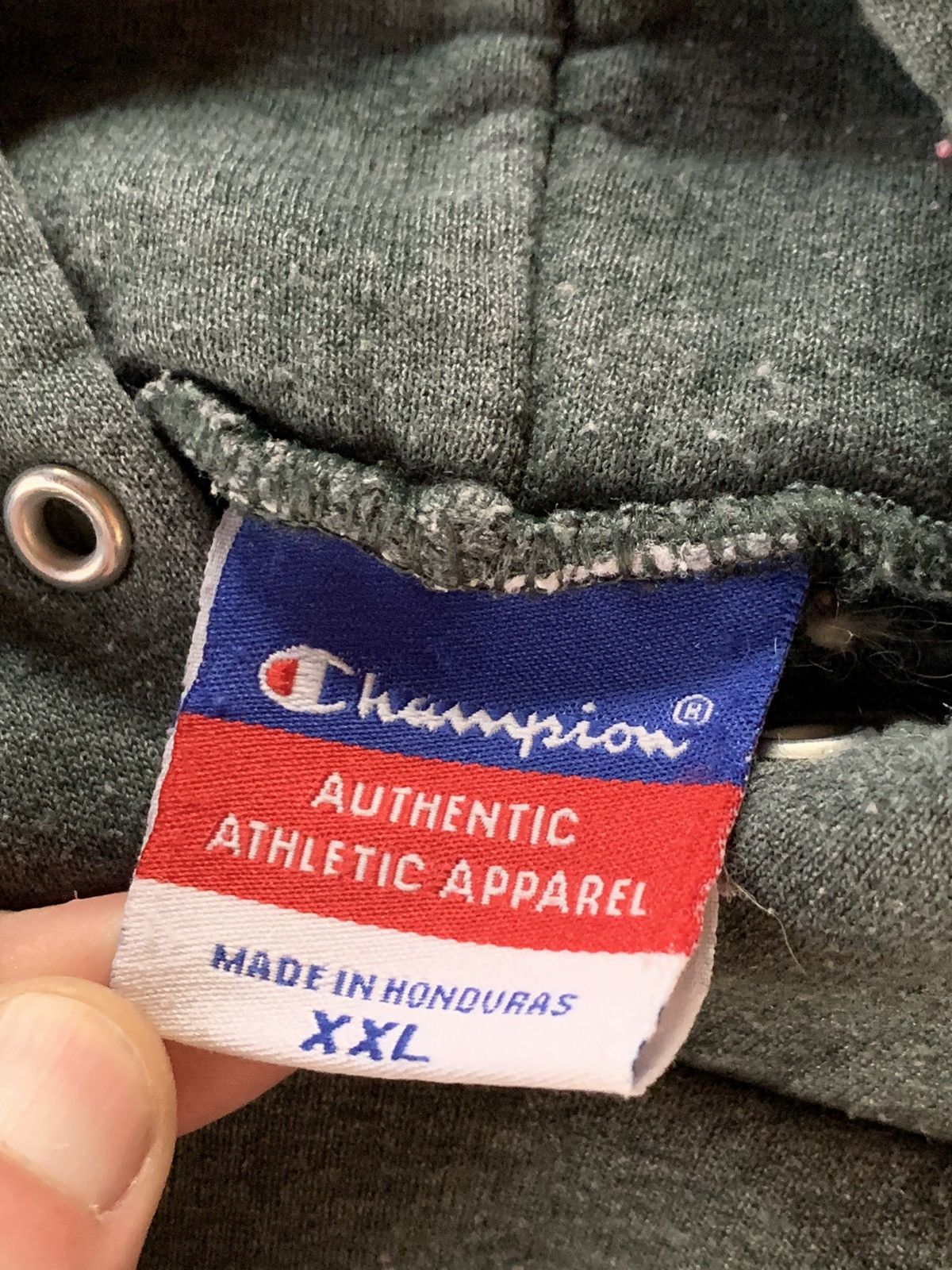 Champion *RARE* Vintage Yale Collegiate Champion Hoodie Faded Y2K Size US XXL / EU 58 / 5 - 6 Thumbnail