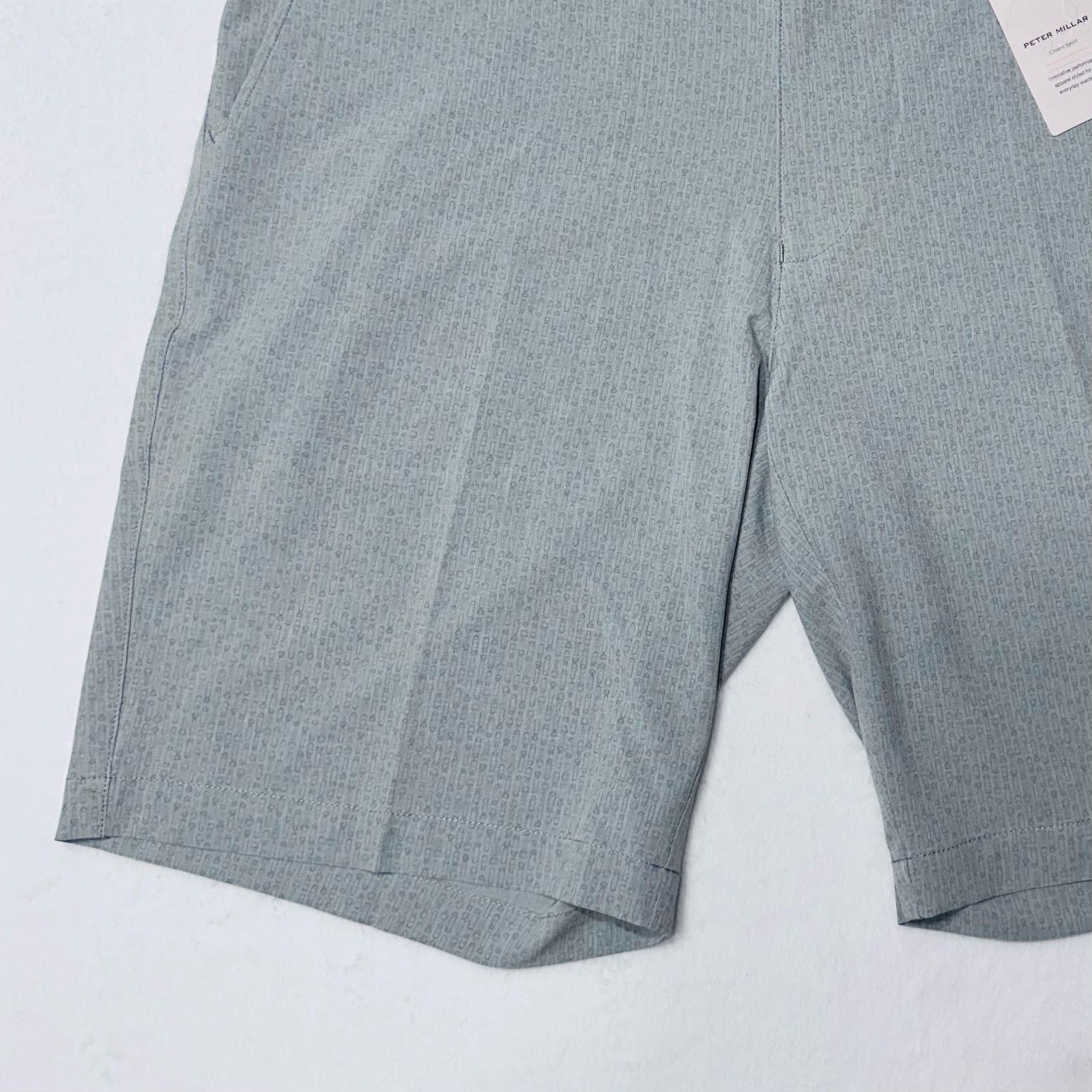 Peter Millar Peter Millar CS Men’s 36 Grey Quick Dry Hybrid Golf Shorts Size US 36 / EU 52 - 2 Thumbnail