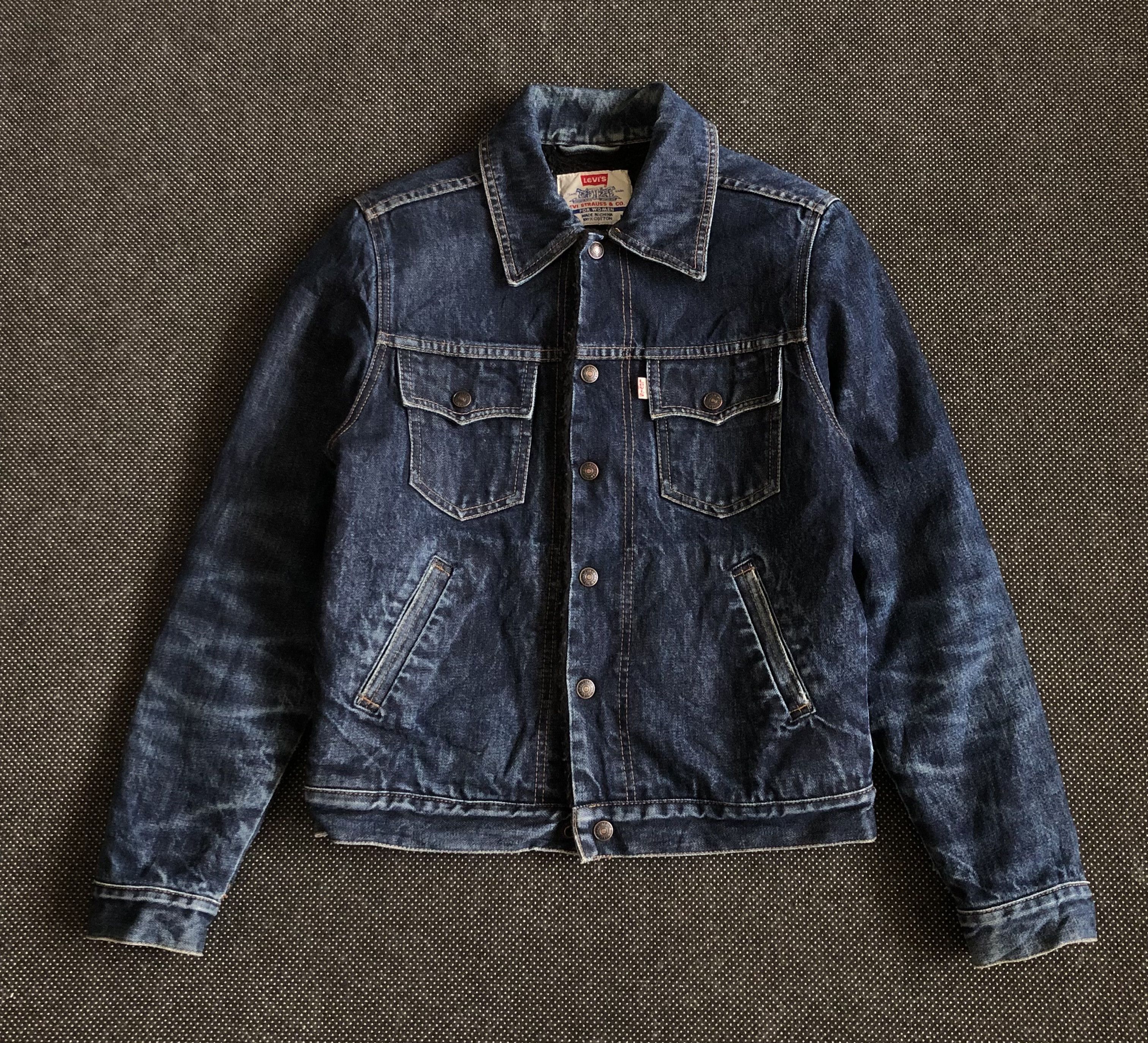 Levi's VINTAGE 1998 LEVIS SHERPA DENIM JACKET Size S / US 4 / IT 40 - 1 Thumbnail