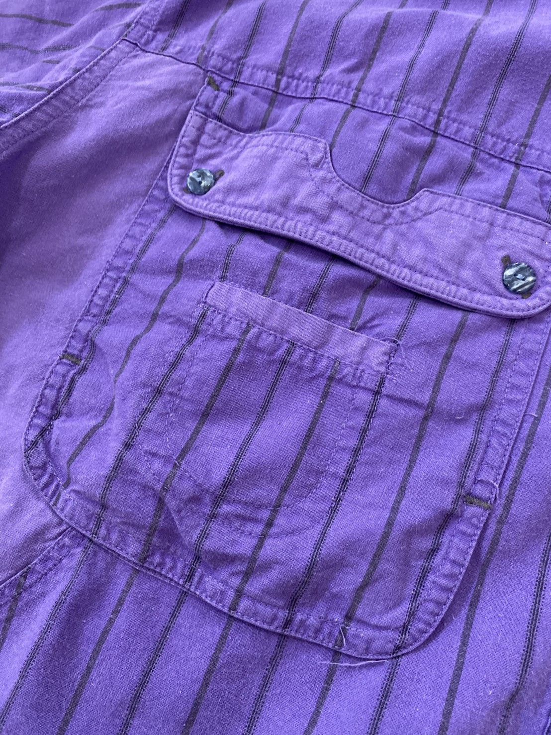 Bugle Boy × Vintage Vintage Bugle Boy Men's Purple Shirt Size US M / EU 48-50 / 2 - 5 Thumbnail
