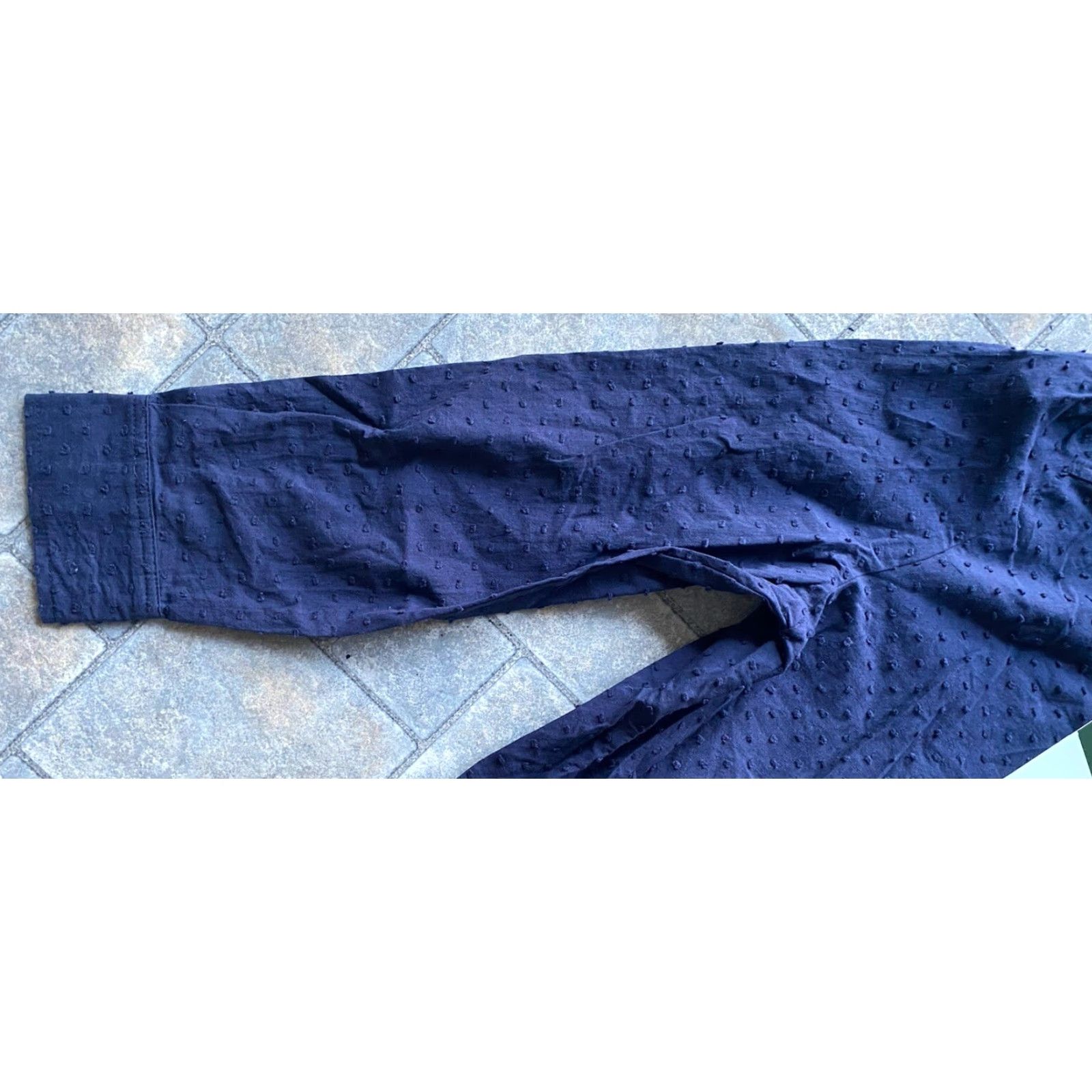 Vintage Tuckernuck Top Women Navy Blue Swiss Dot L Size L / US 10 / IT 46 - 5 Thumbnail