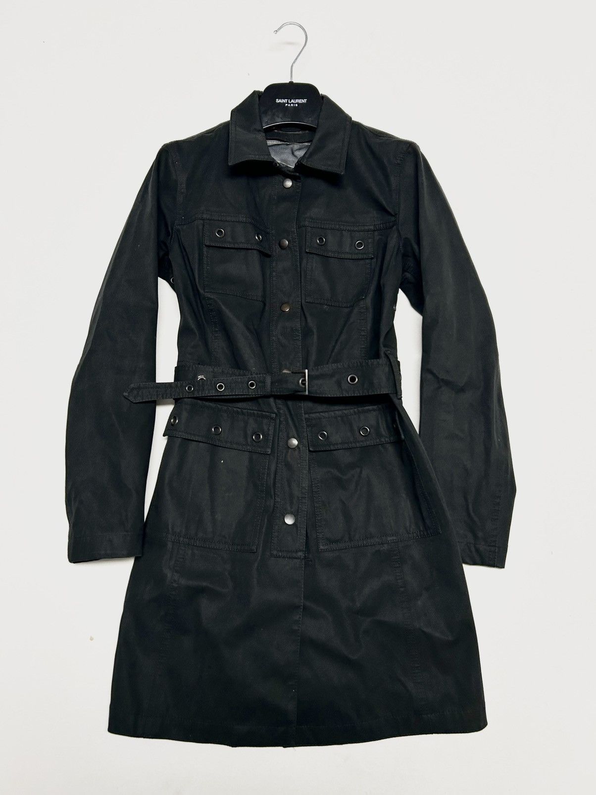 Prada 2004 Belted Trench Coat Size US S / EU 44-46 / 1 - 4 Thumbnail