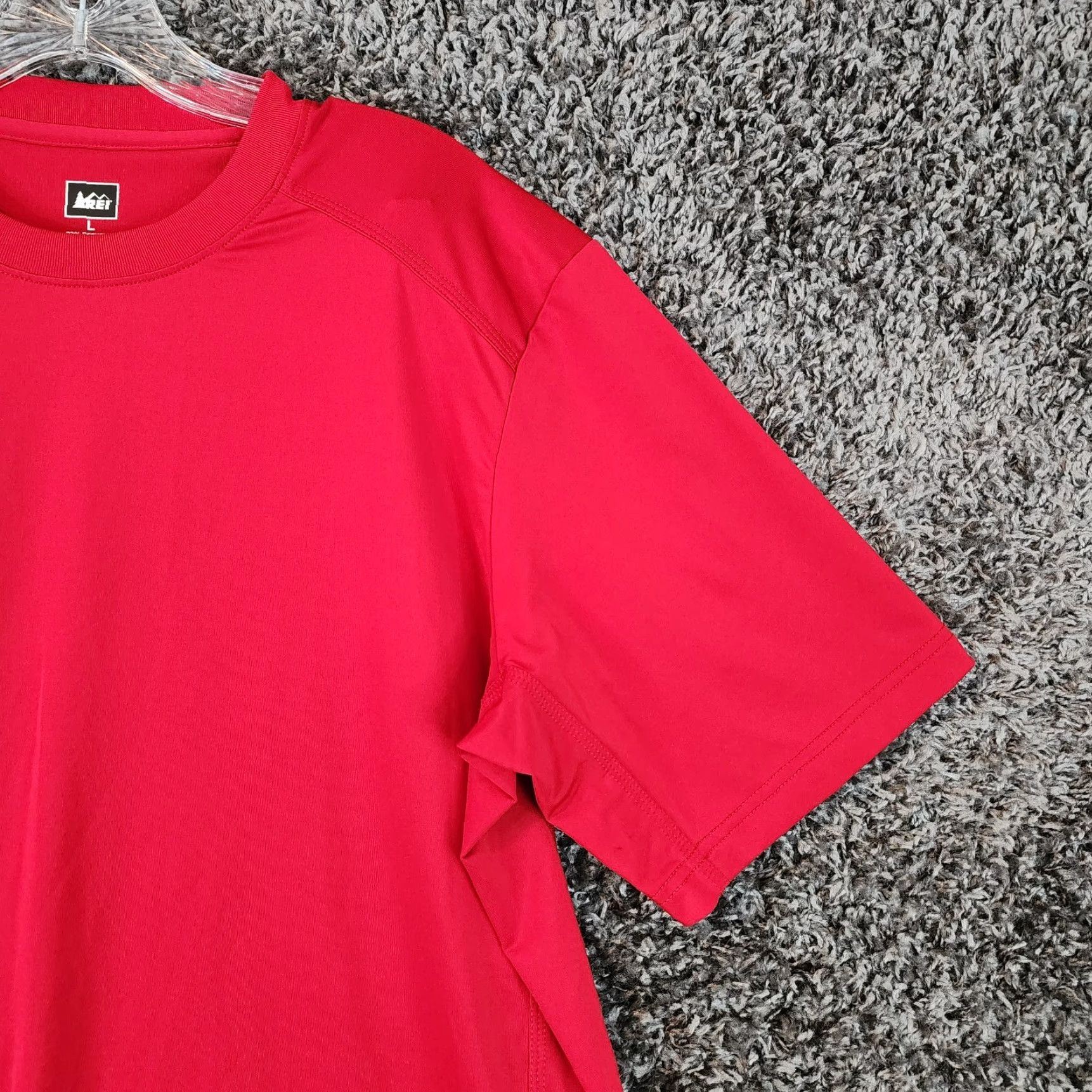 Vintage REI Shirt Mens Red Short Sleeve Activewear Top Size L Size US L / EU 52-54 / 3 - 3 Thumbnail