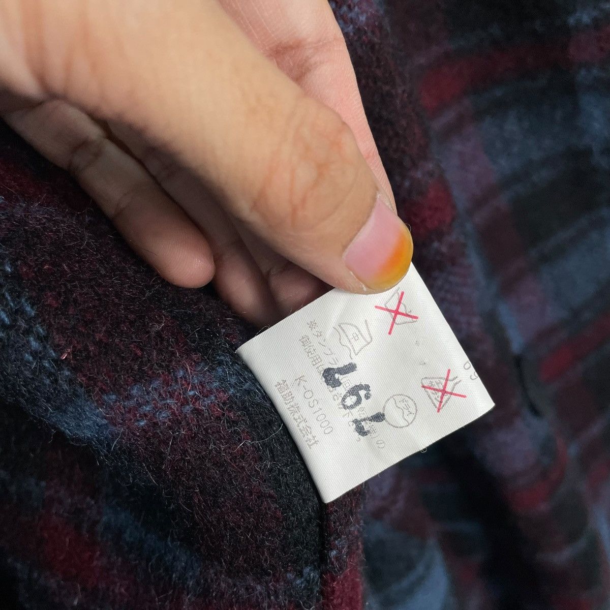 Lancel Lancel Paris Hooded Wool Coat Prominent Plaid Lining Size M / US 6-8 / IT 42-44 - 19 Thumbnail